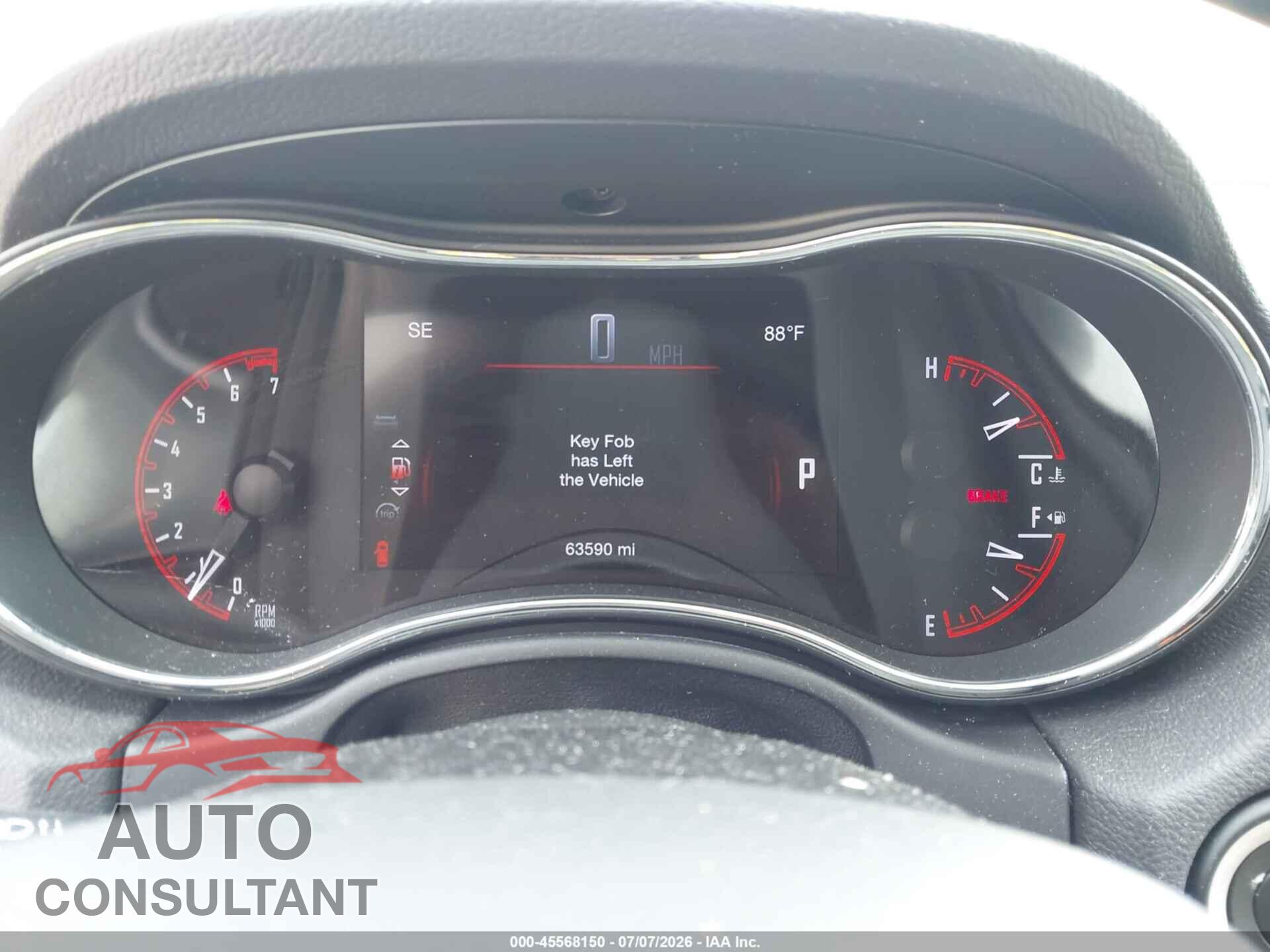 DODGE DURANGO 2017 - 1C4RDJAG7HC870156