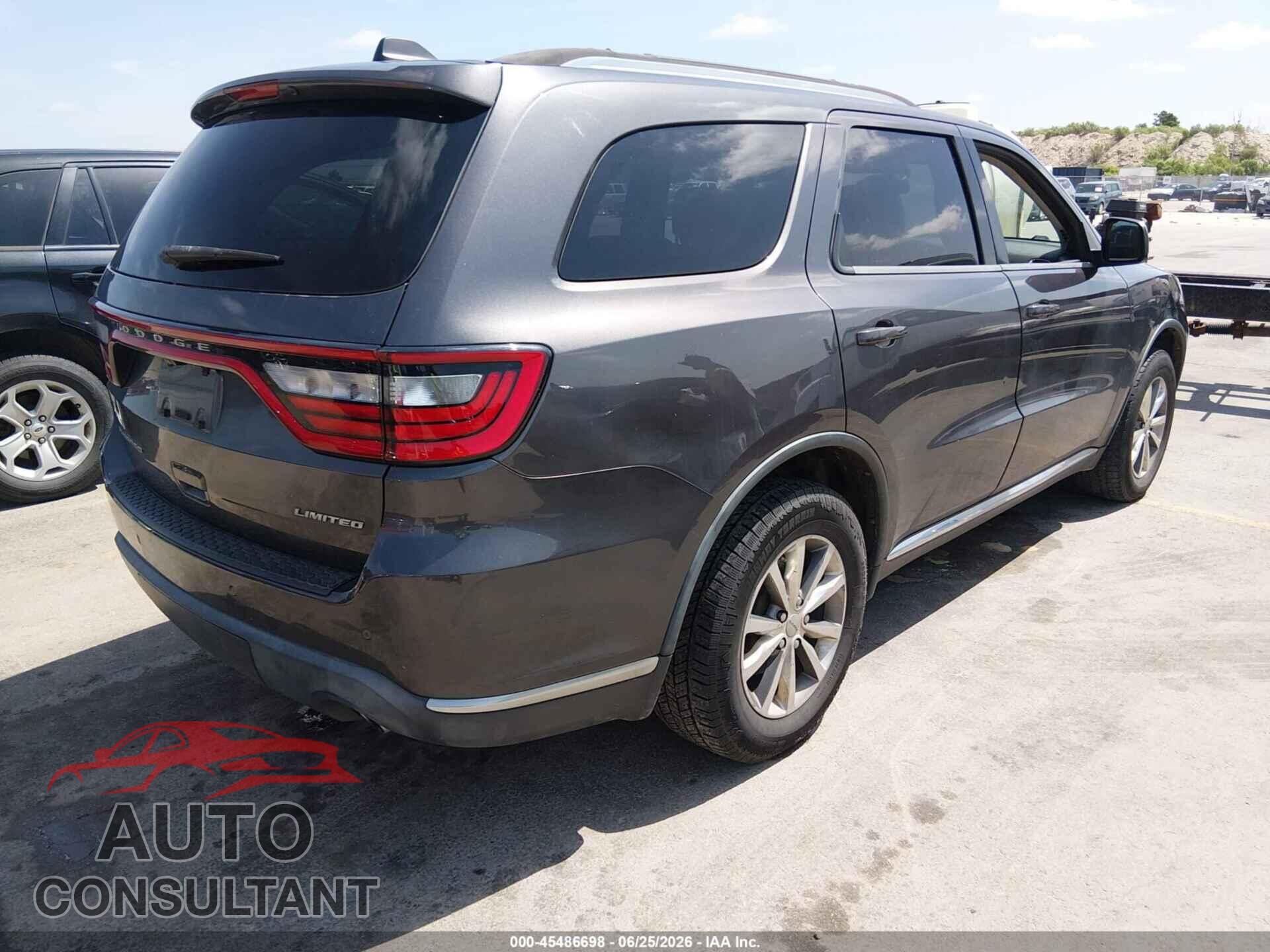 DODGE DURANGO 2015 - 1C4RDHDG3FC176355