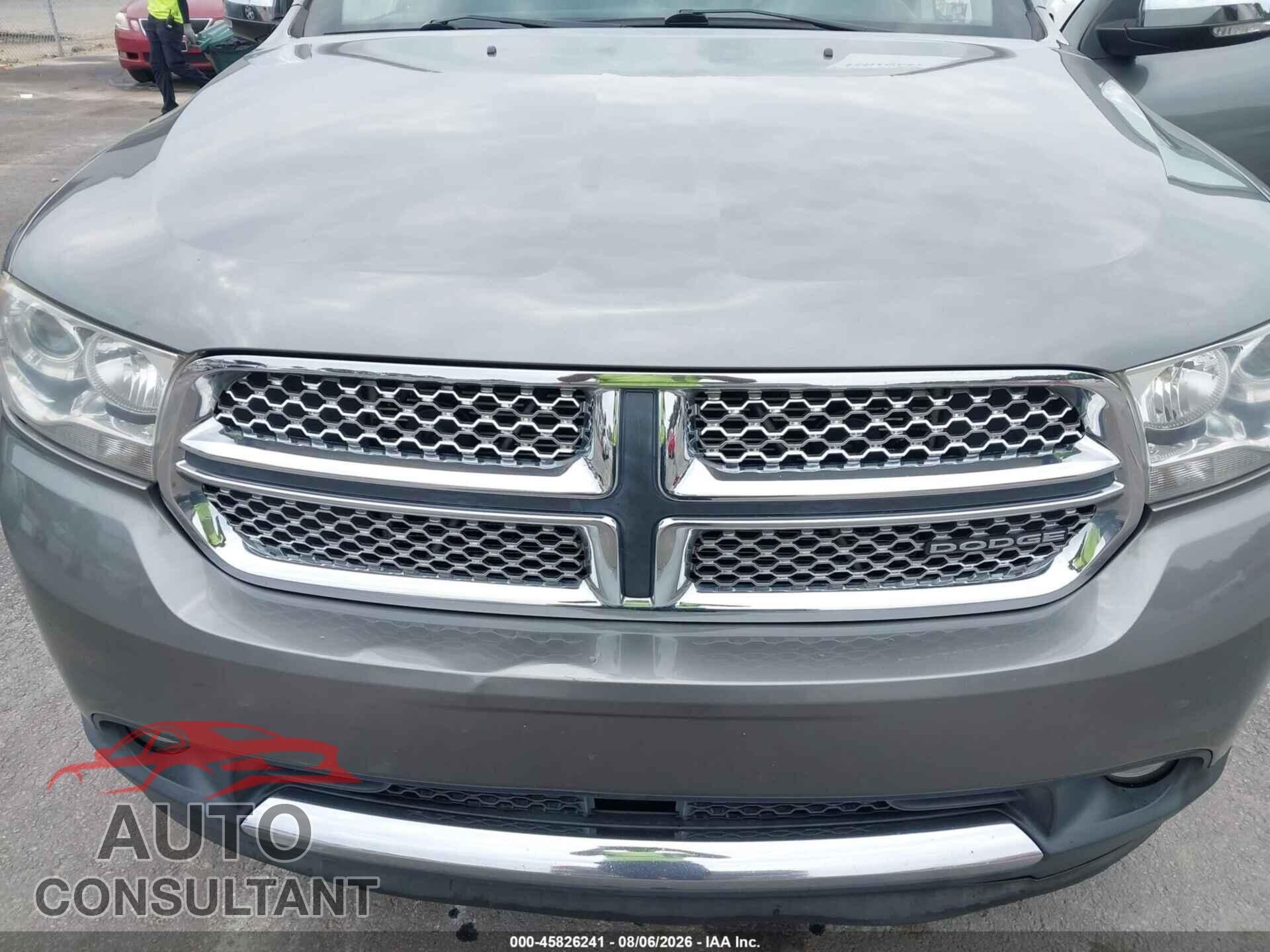 DODGE DURANGO 2011 - 1D4RD5GG8BC742257