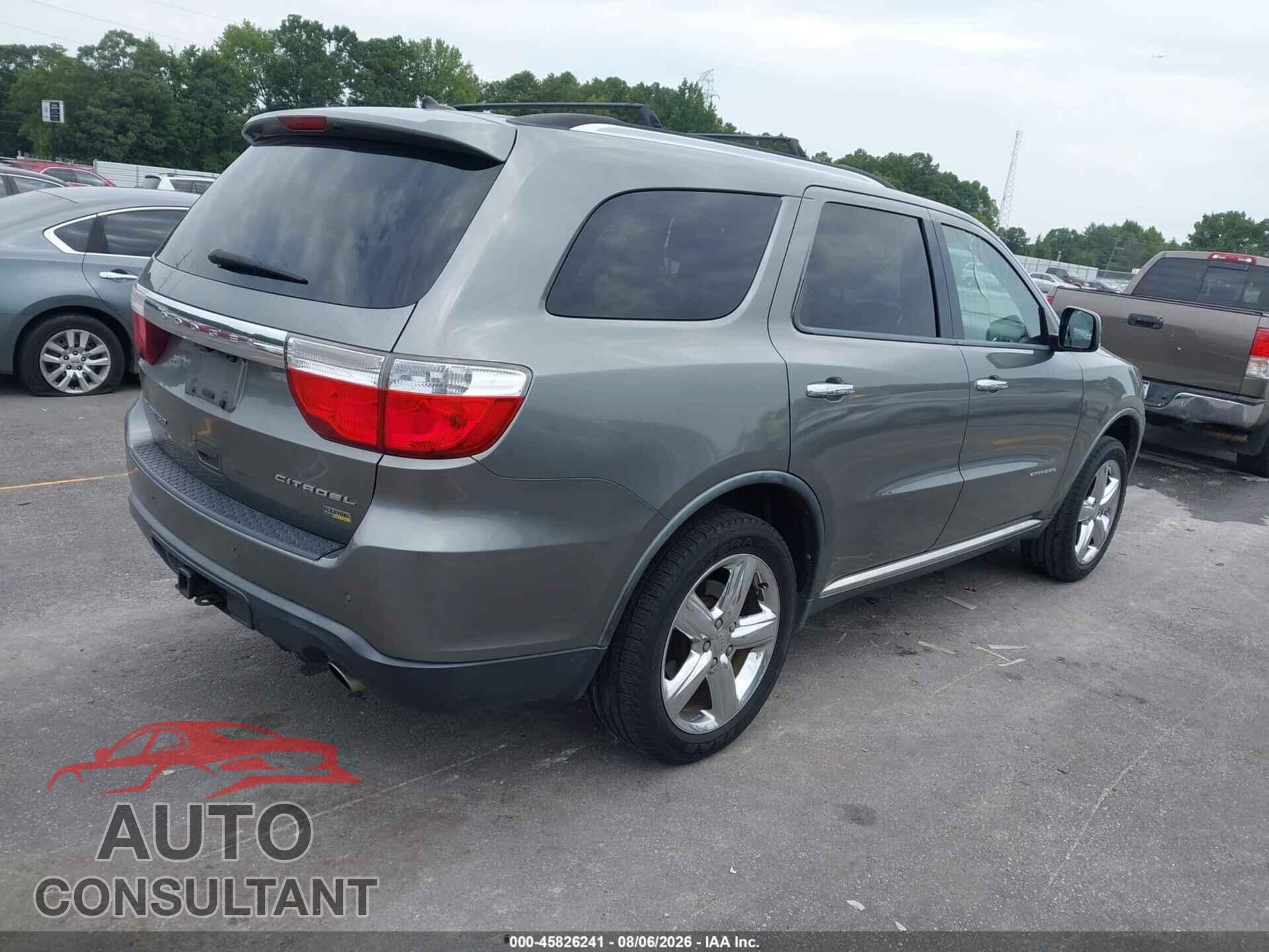DODGE DURANGO 2011 - 1D4RD5GG8BC742257