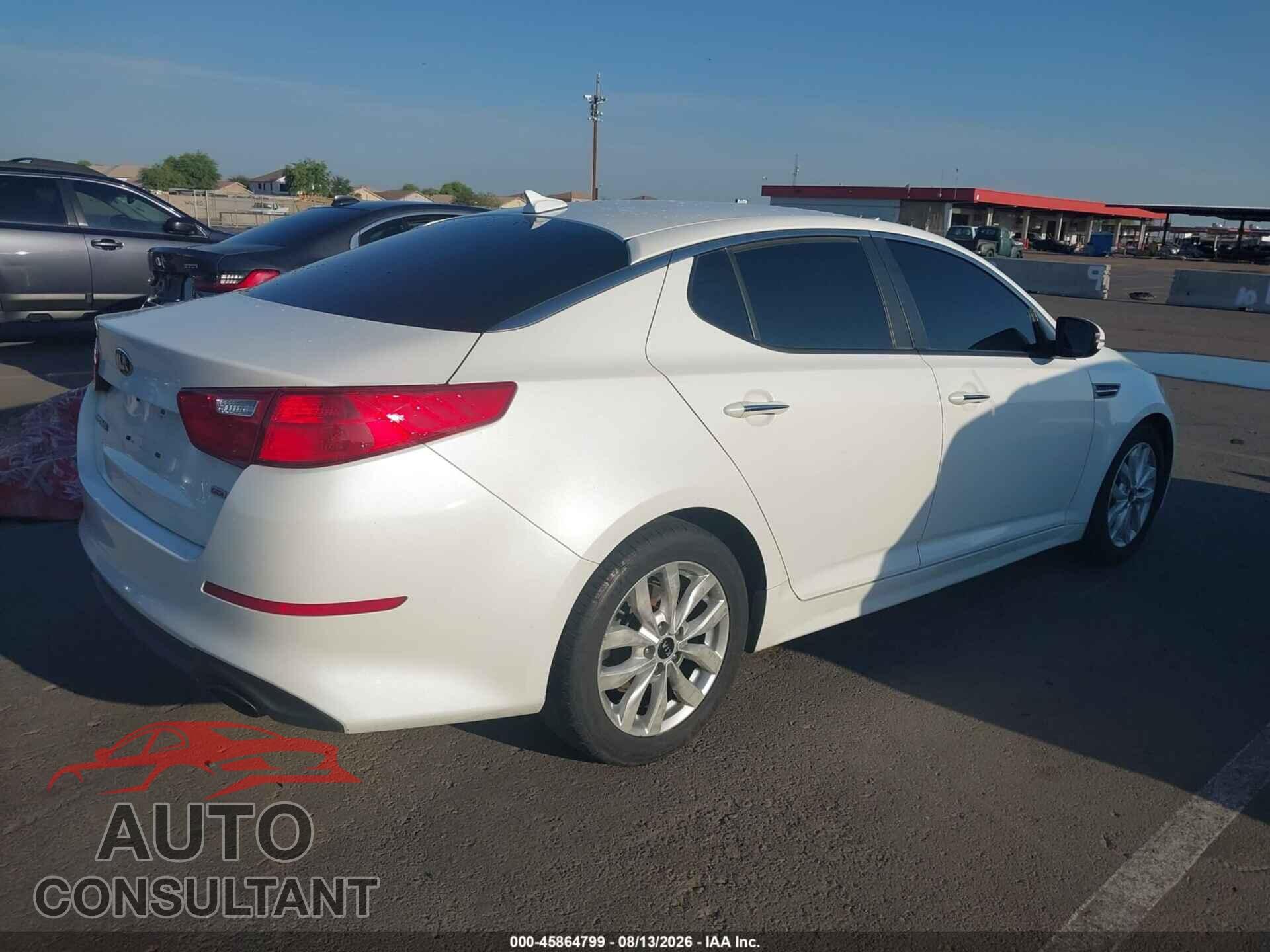 KIA OPTIMA 2015 - KNAGM4A76F5615912
