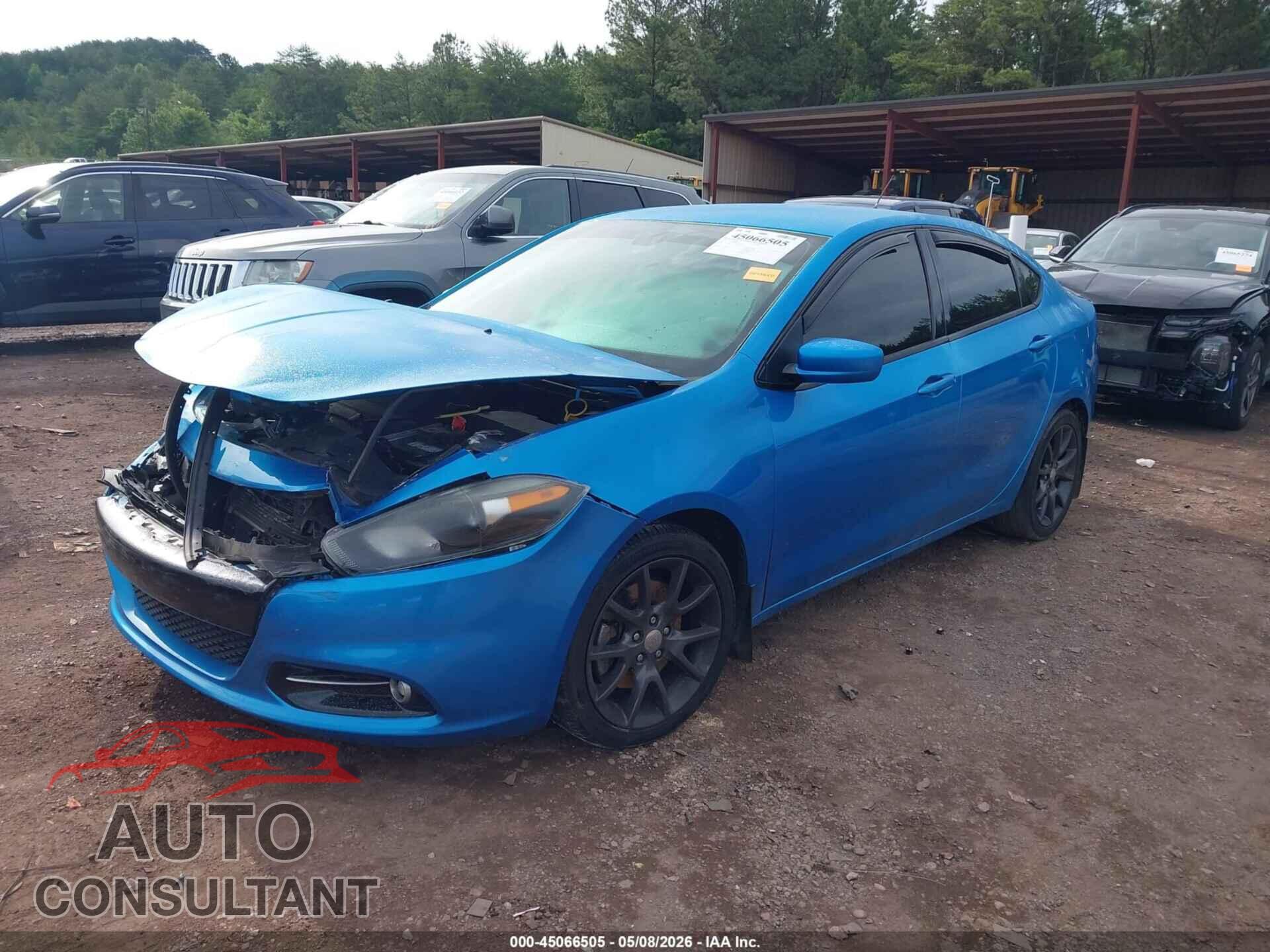 DODGE DART 2016 - 1C3CDFFAXGD819156