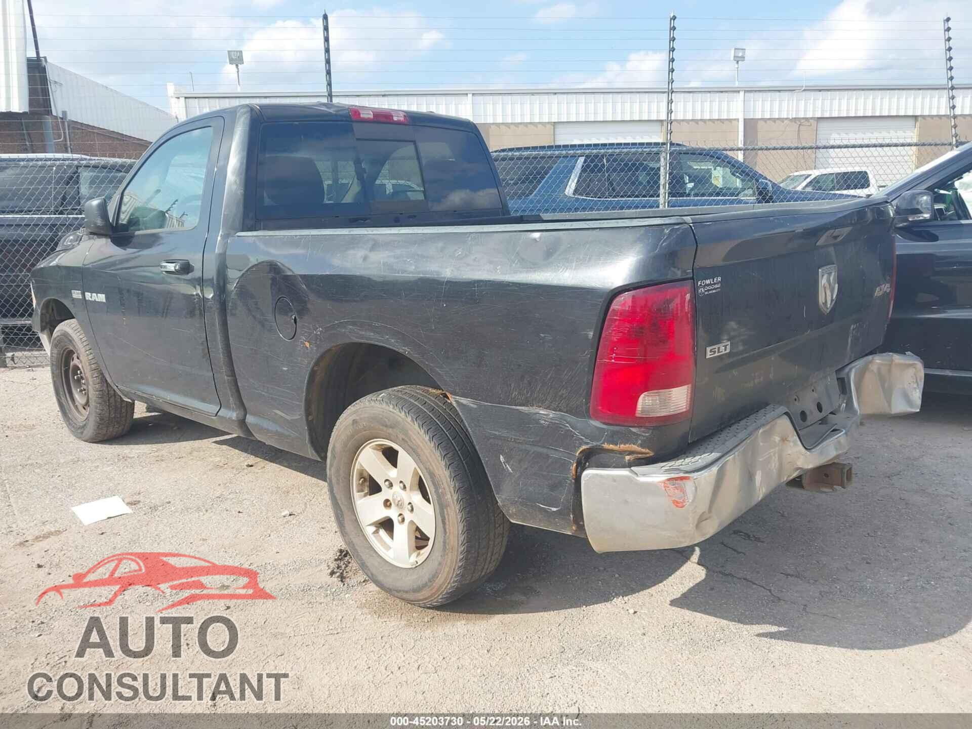 DODGE RAM 1500 2009 - 1D3HV16TX9J519714