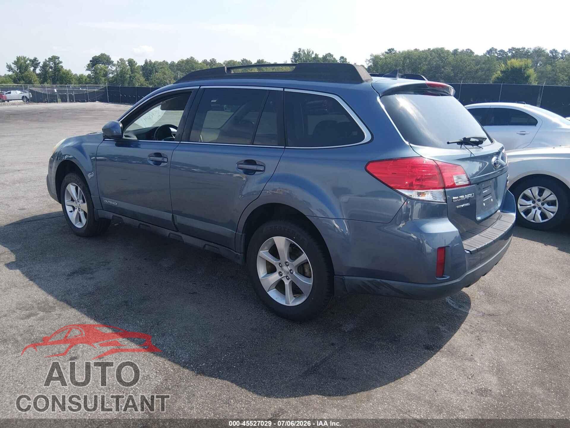 SUBARU OUTBACK 2013 - 4S4BRDKC3D2244602