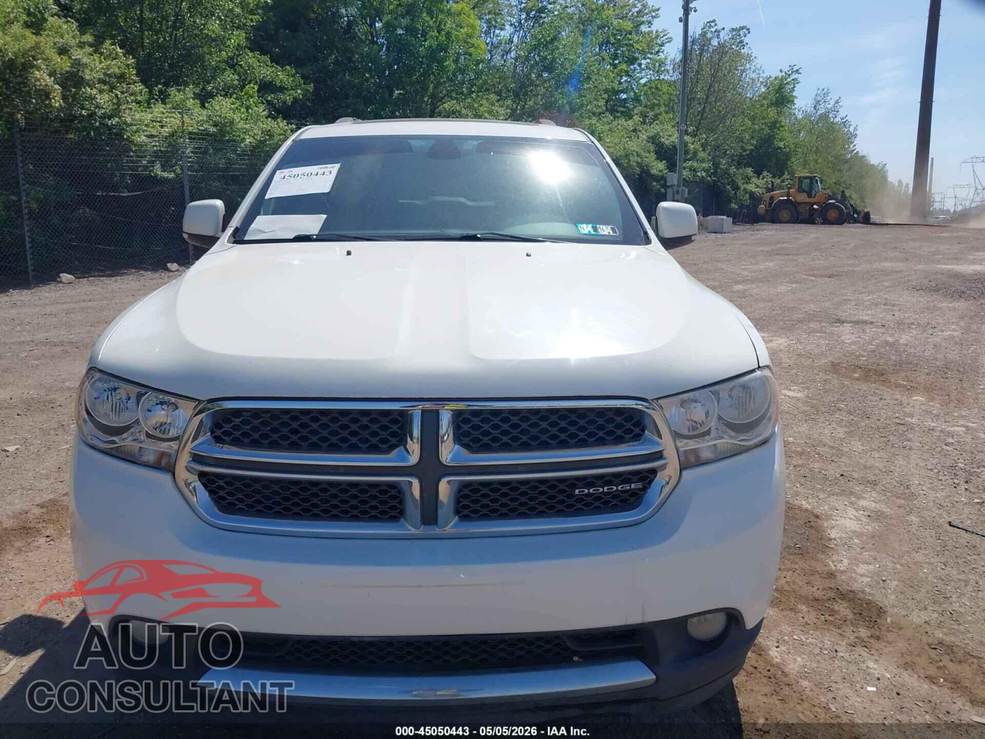 DODGE DURANGO 2012 - 1C4RDJDG7CC212972