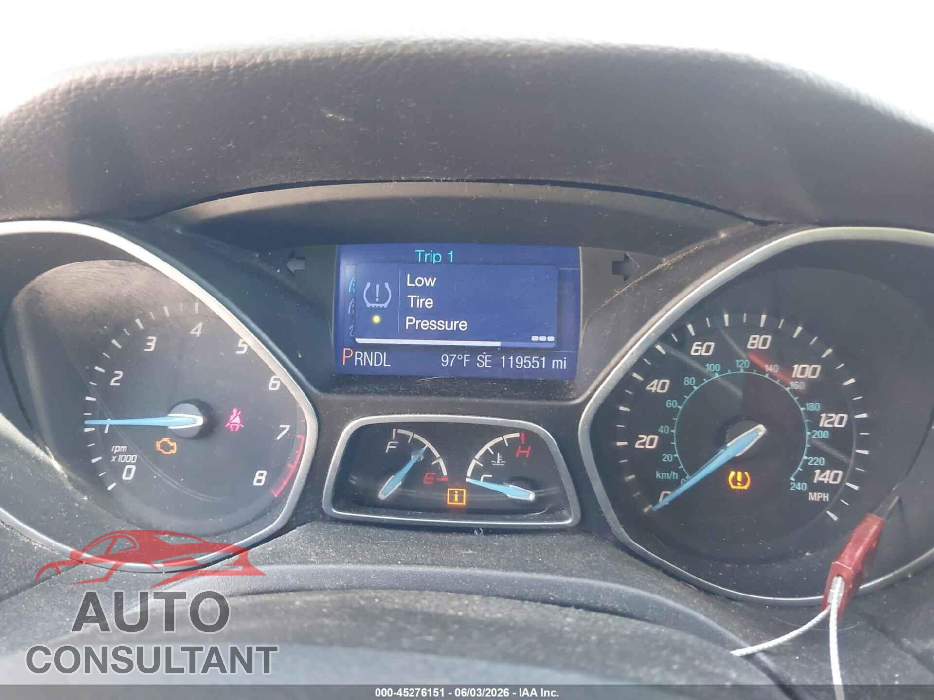 FORD FOCUS 2013 - 1FADP3F23DL242332