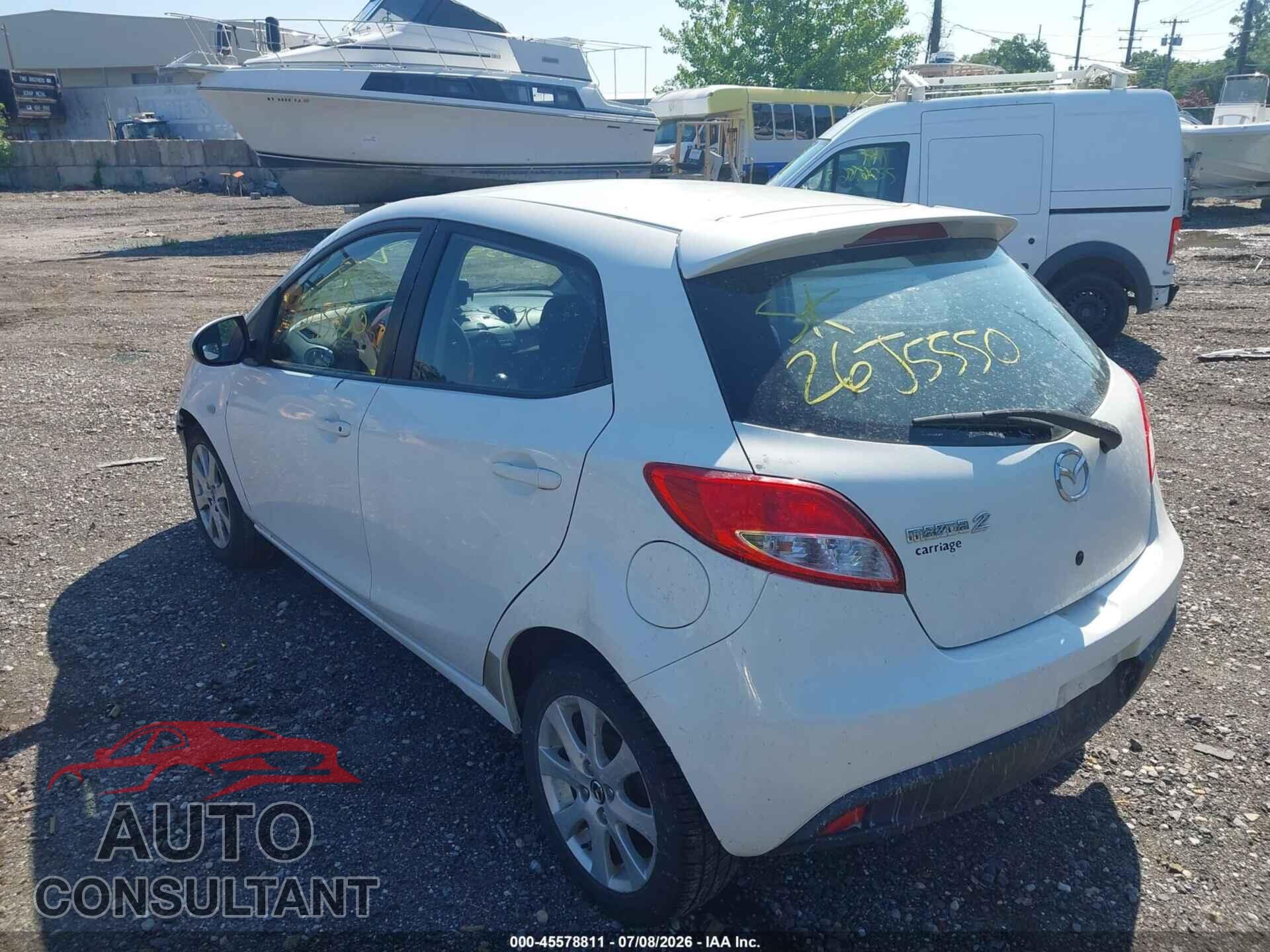 MAZDA MAZDA2 2013 - JM1DE1LY0D0162324