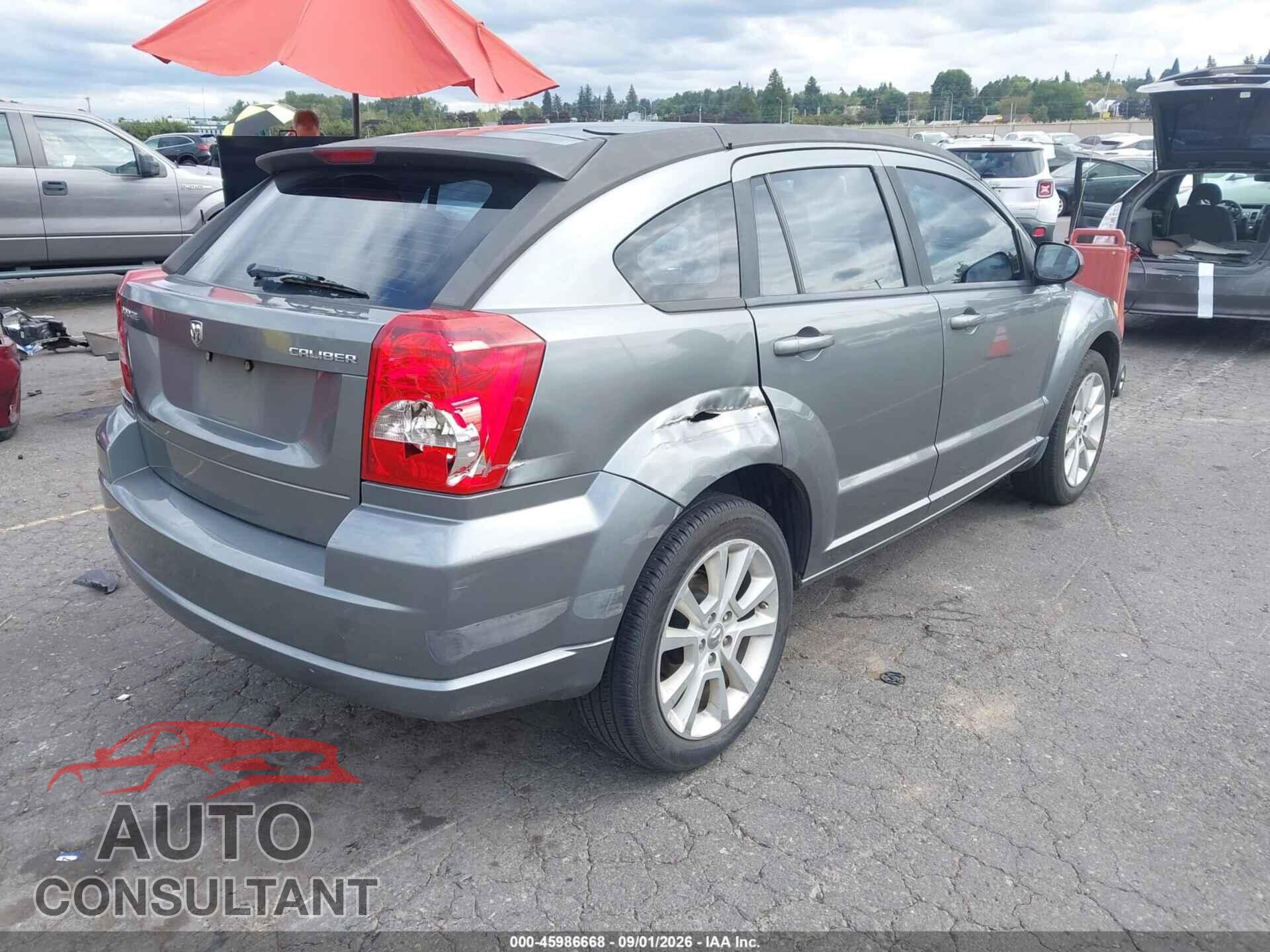 DODGE CALIBER 2012 - 1C3CDWEA9CD530927