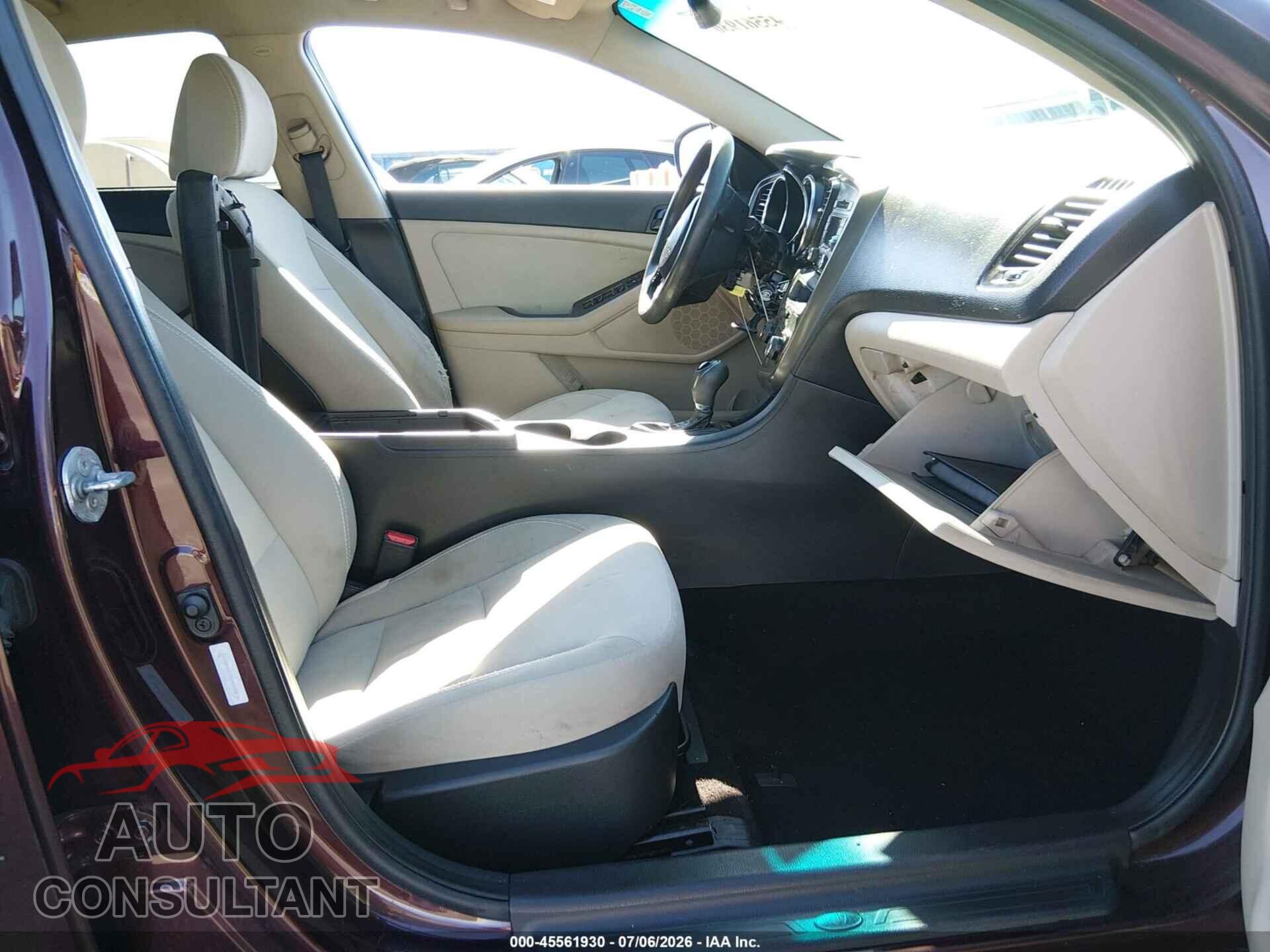 KIA OPTIMA 2012 - 5XXGM4A78CG080446
