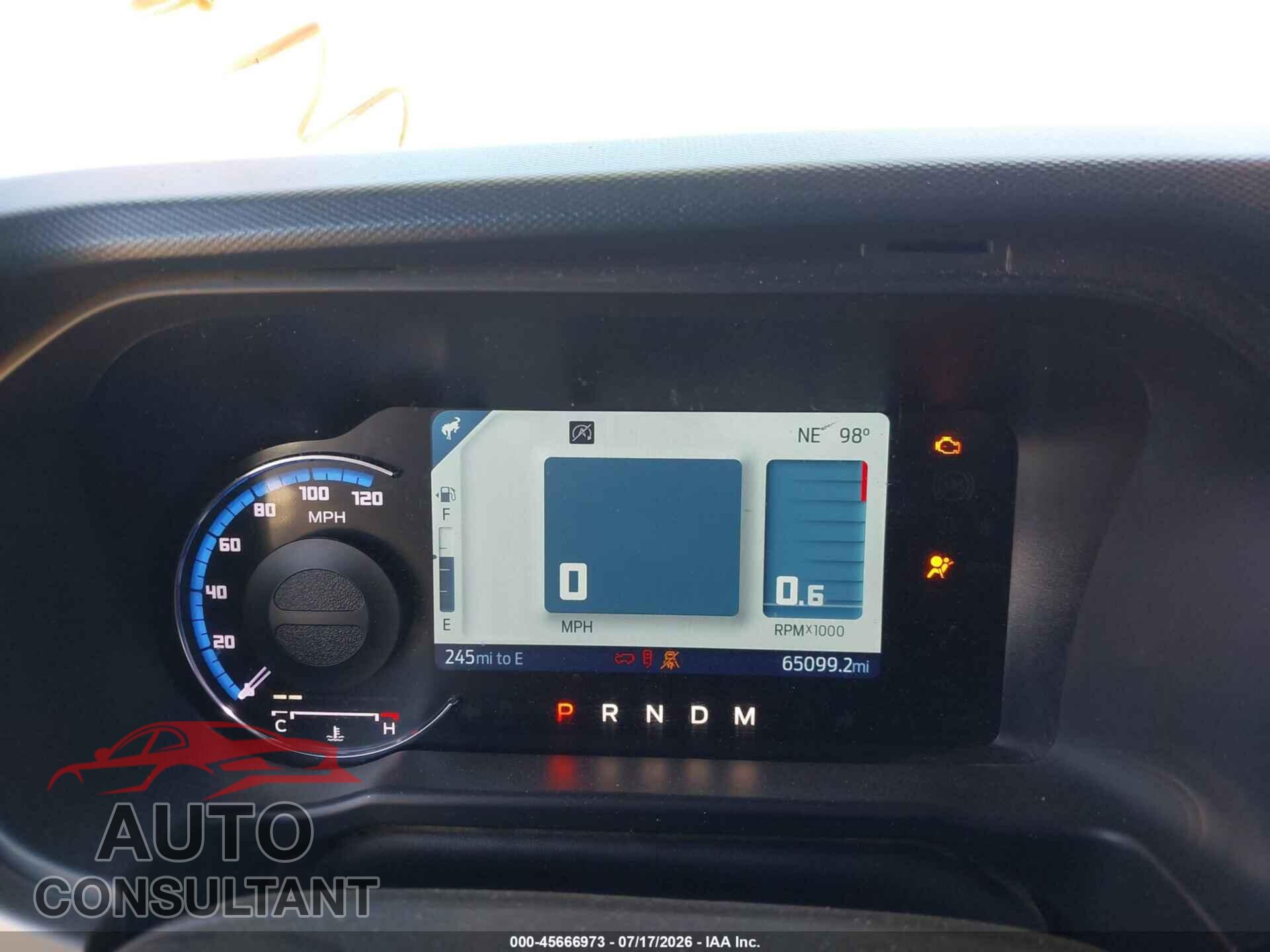 FORD BRONCO 2021 - 1FMEE5DP5MLA94646