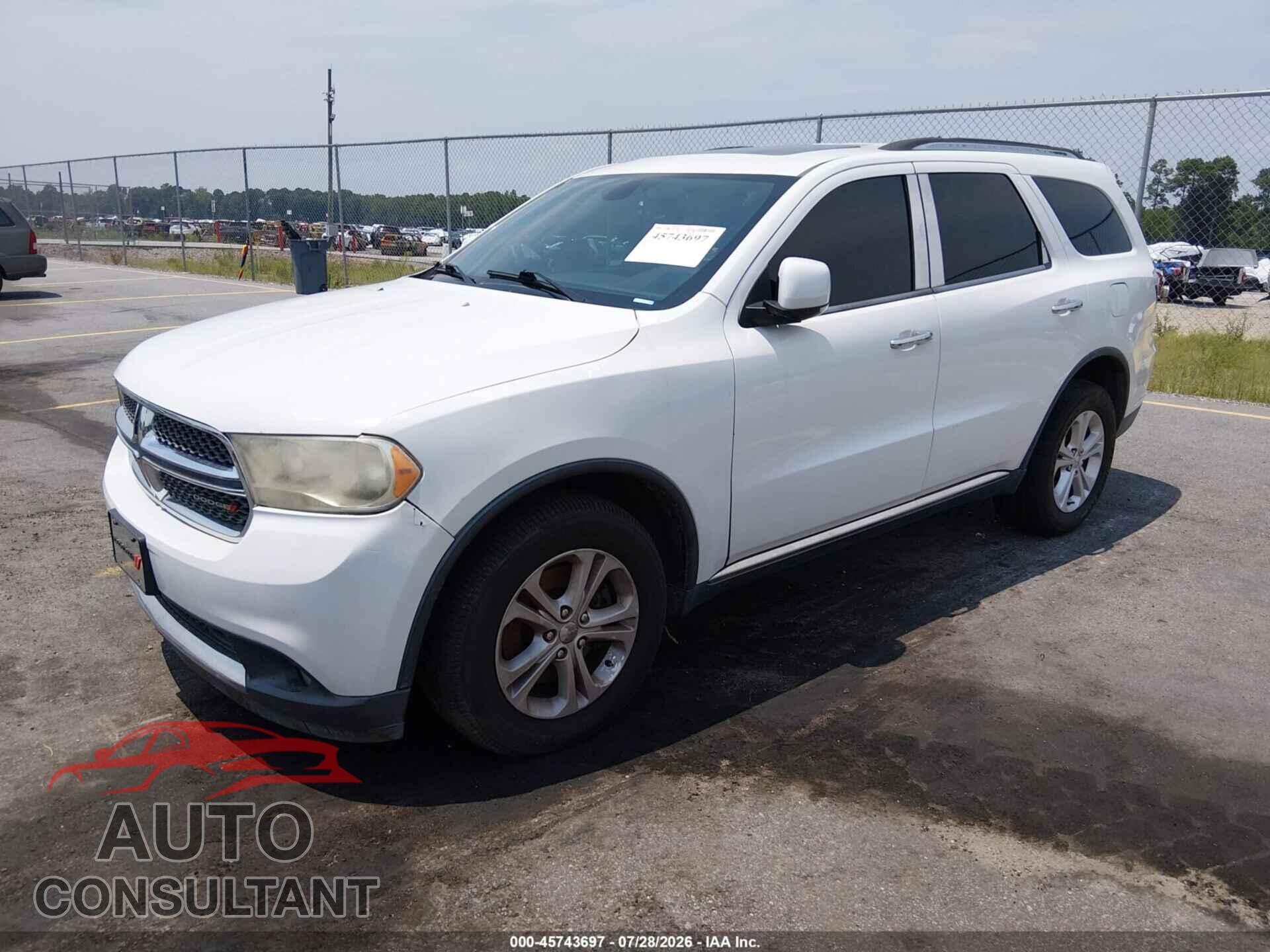DODGE DURANGO 2013 - 1C4SDJDT7DC659026