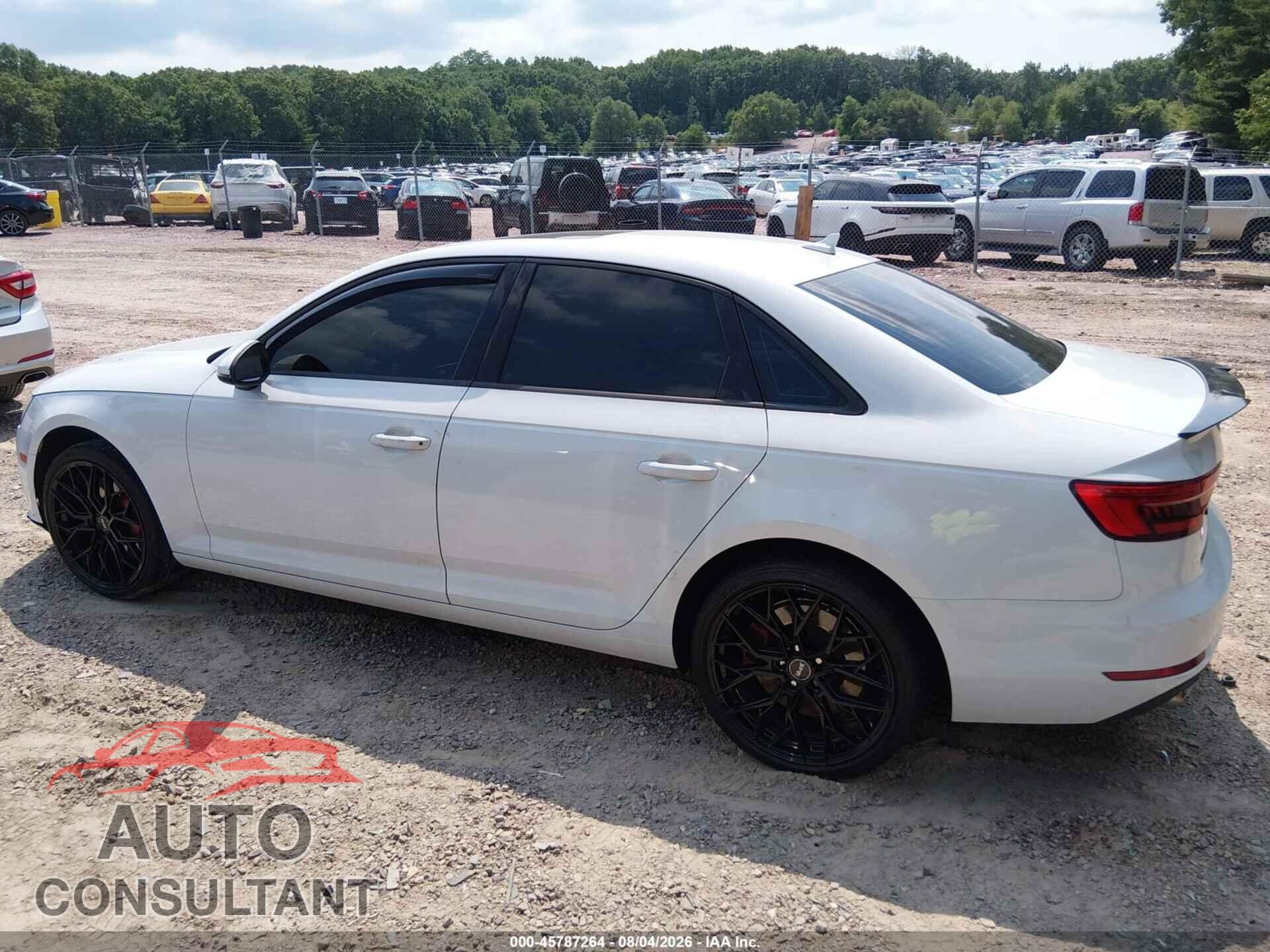 AUDI A4 2017 - WAUGNAF40HN056502
