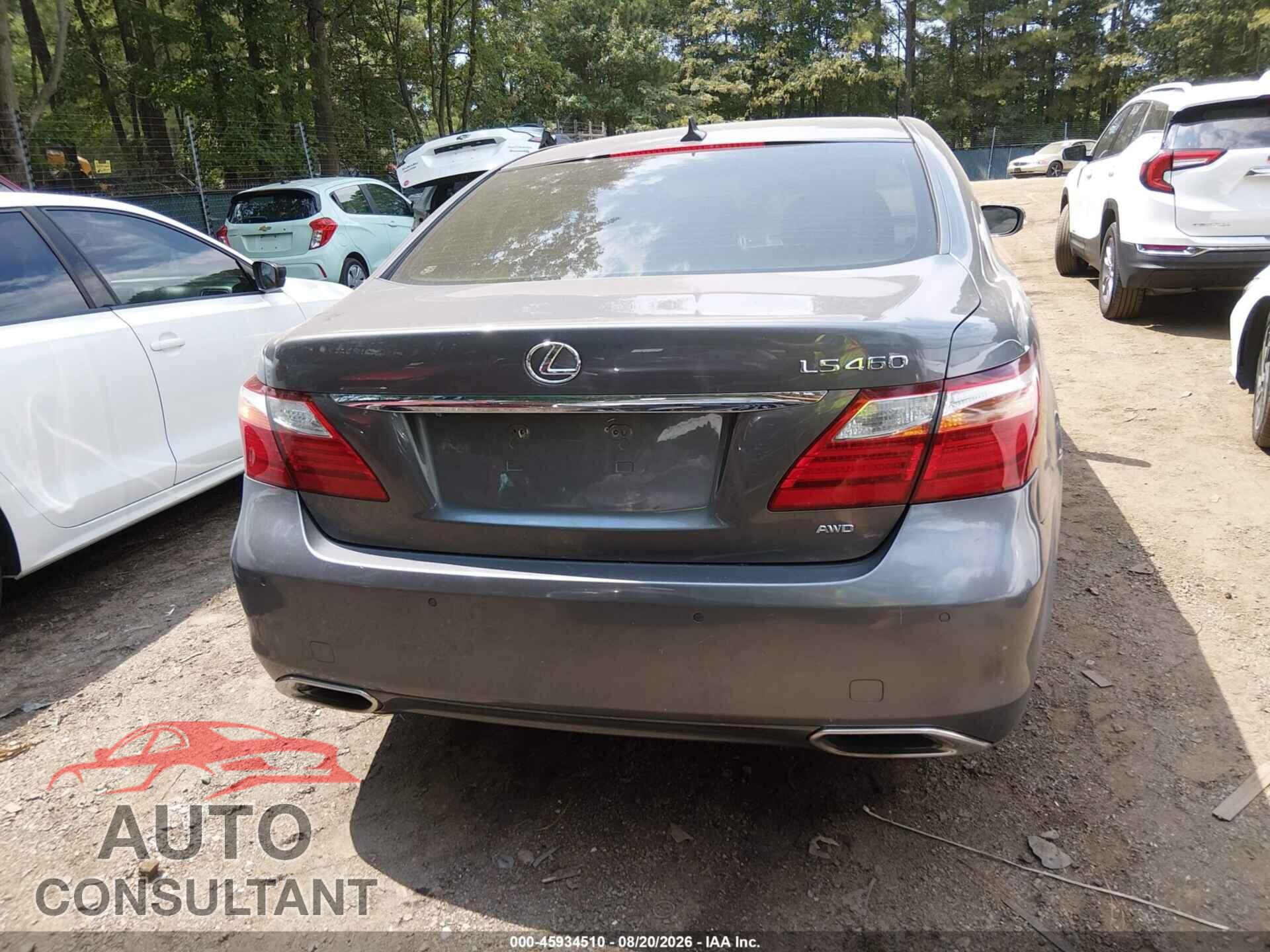 LEXUS LS 460 2012 - JTHCL5EF6C5014554