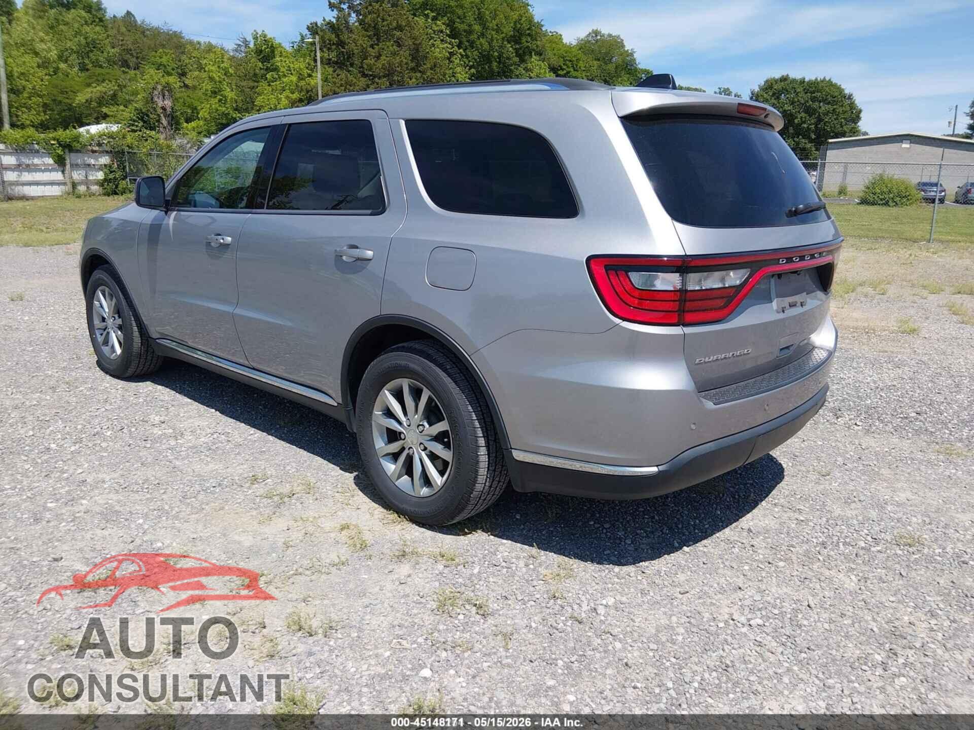DODGE DURANGO 2017 - 1C4RDHAG2HC923662