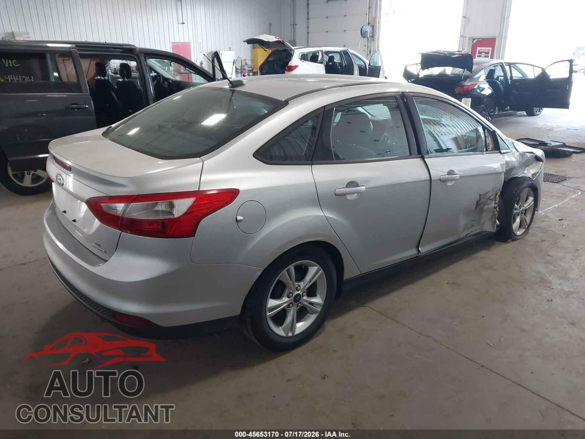 FORD FOCUS 2014 - 1FADP3F20EL374000