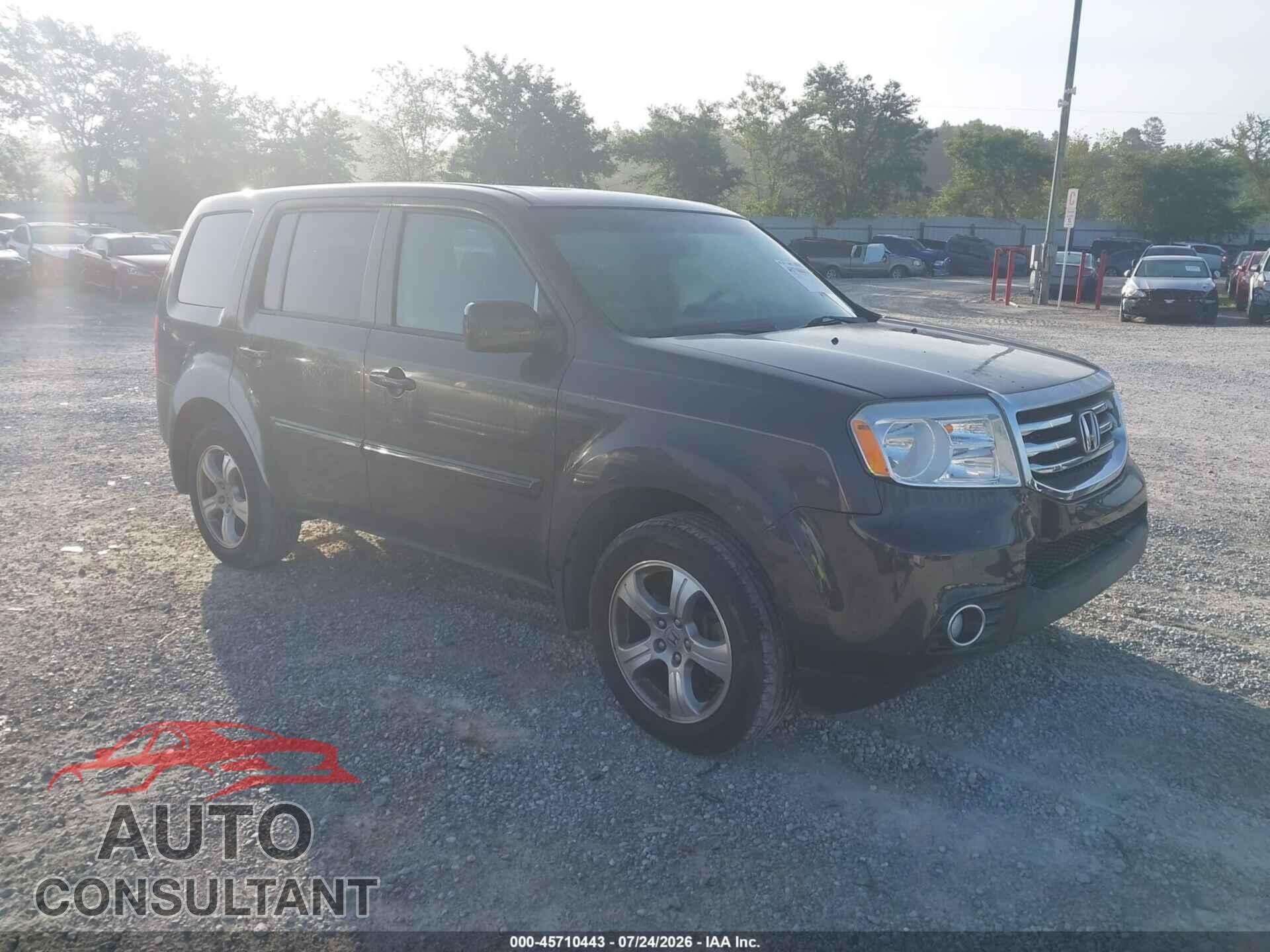 HONDA PILOT 2012 - 5FNYF3H59CB043115