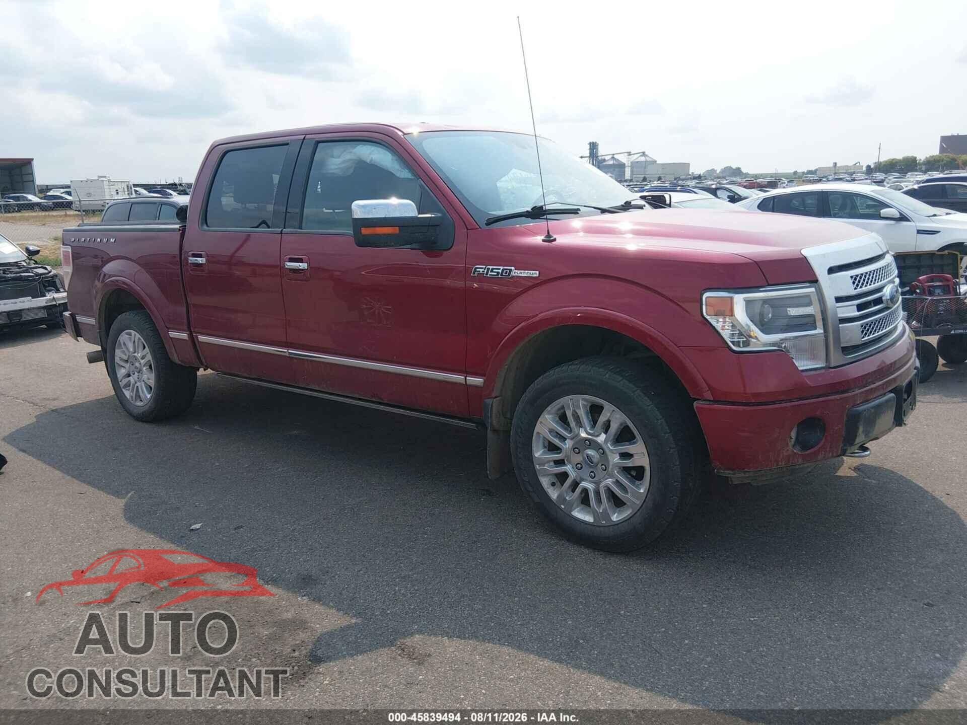 FORD F-150 2013 - 1FTFW1EF0DFD38755