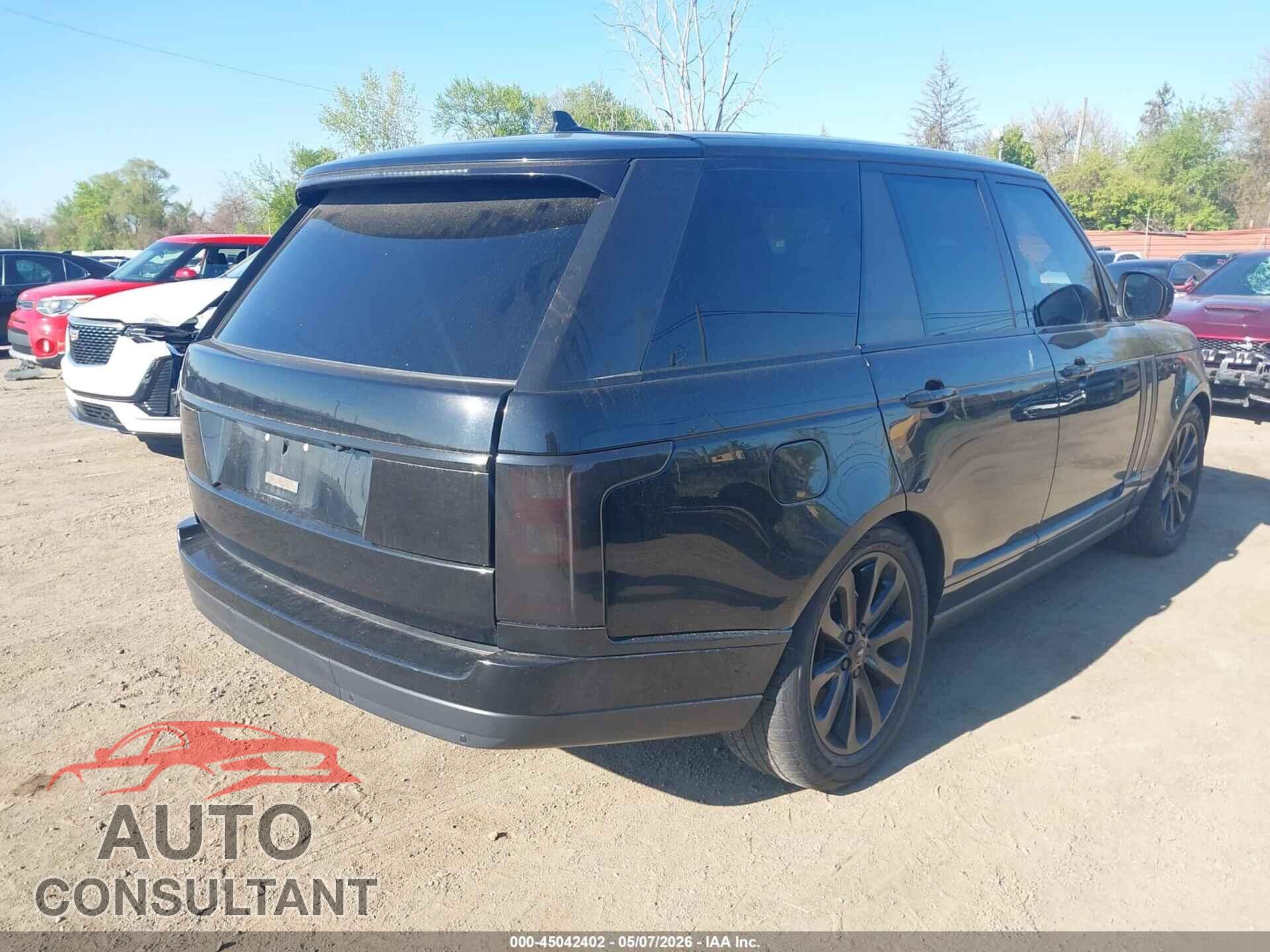 LAND ROVER RANGE ROVER 2016 - SALGS2KF7GA304090