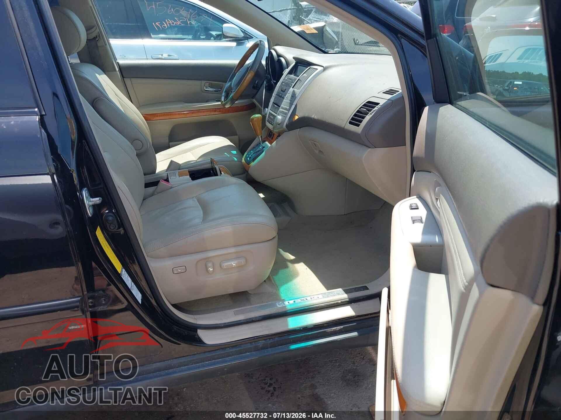 LEXUS RX 350 2009 - 2T2HK31U59C122996