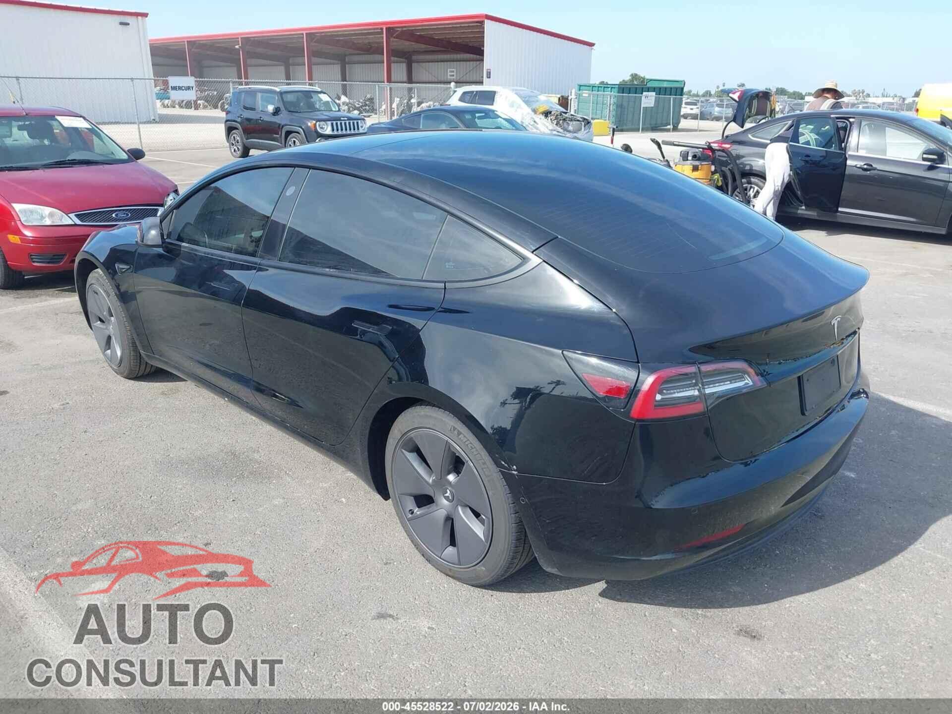 TESLA MODEL 3 2022 - 5YJ3E1EA1NF360182