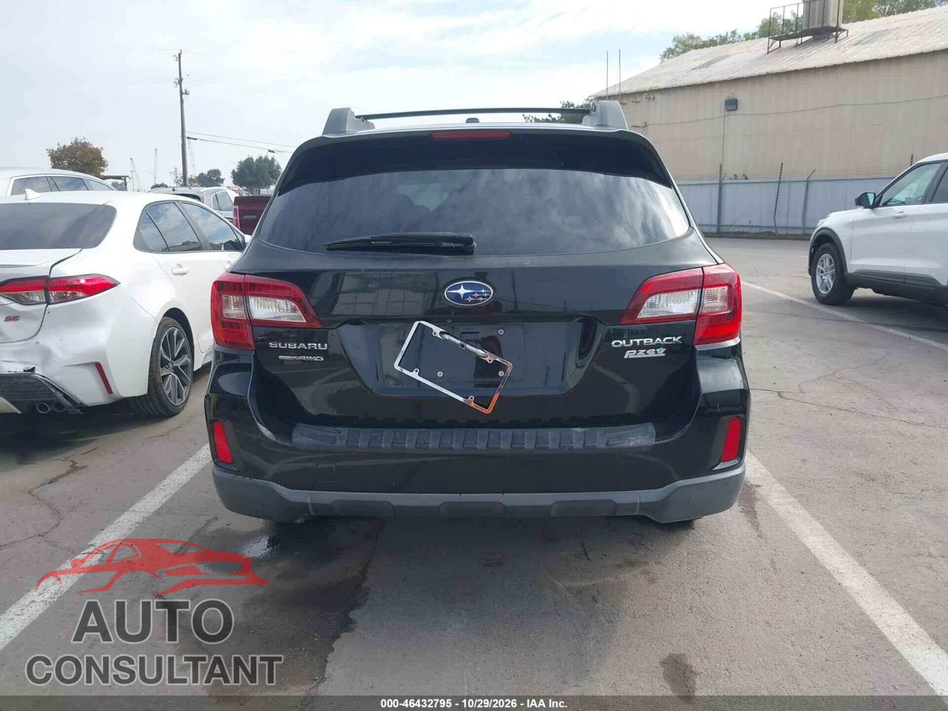SUBARU OUTBACK 2015 - 4S4BSAJC2F3240400