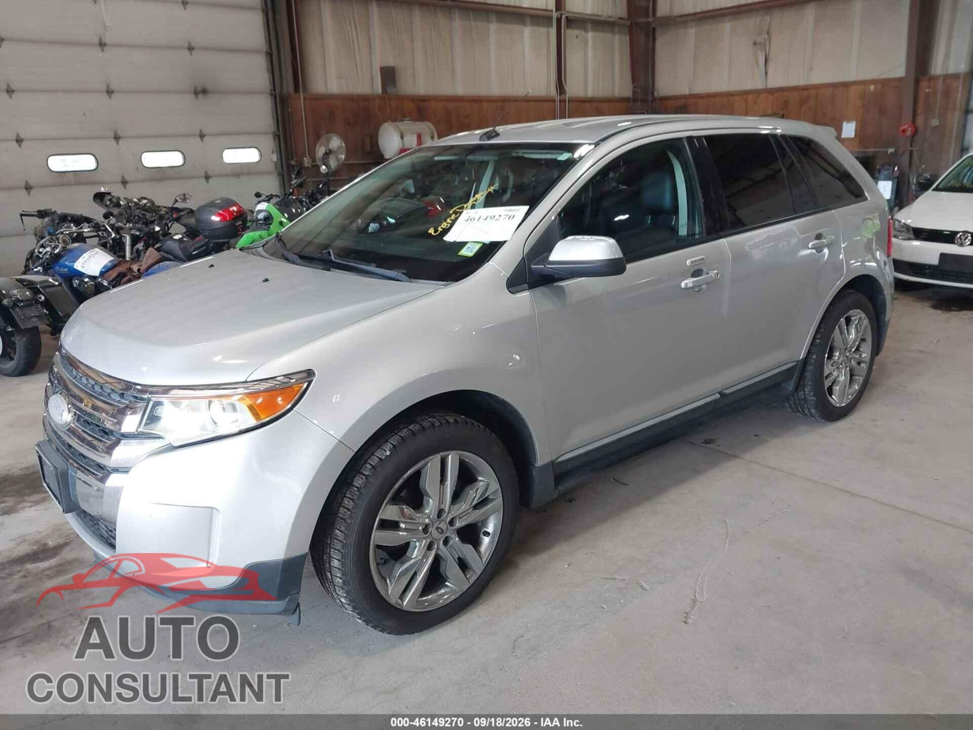 FORD EDGE 2012 - 2FMDK3J92CBA09789