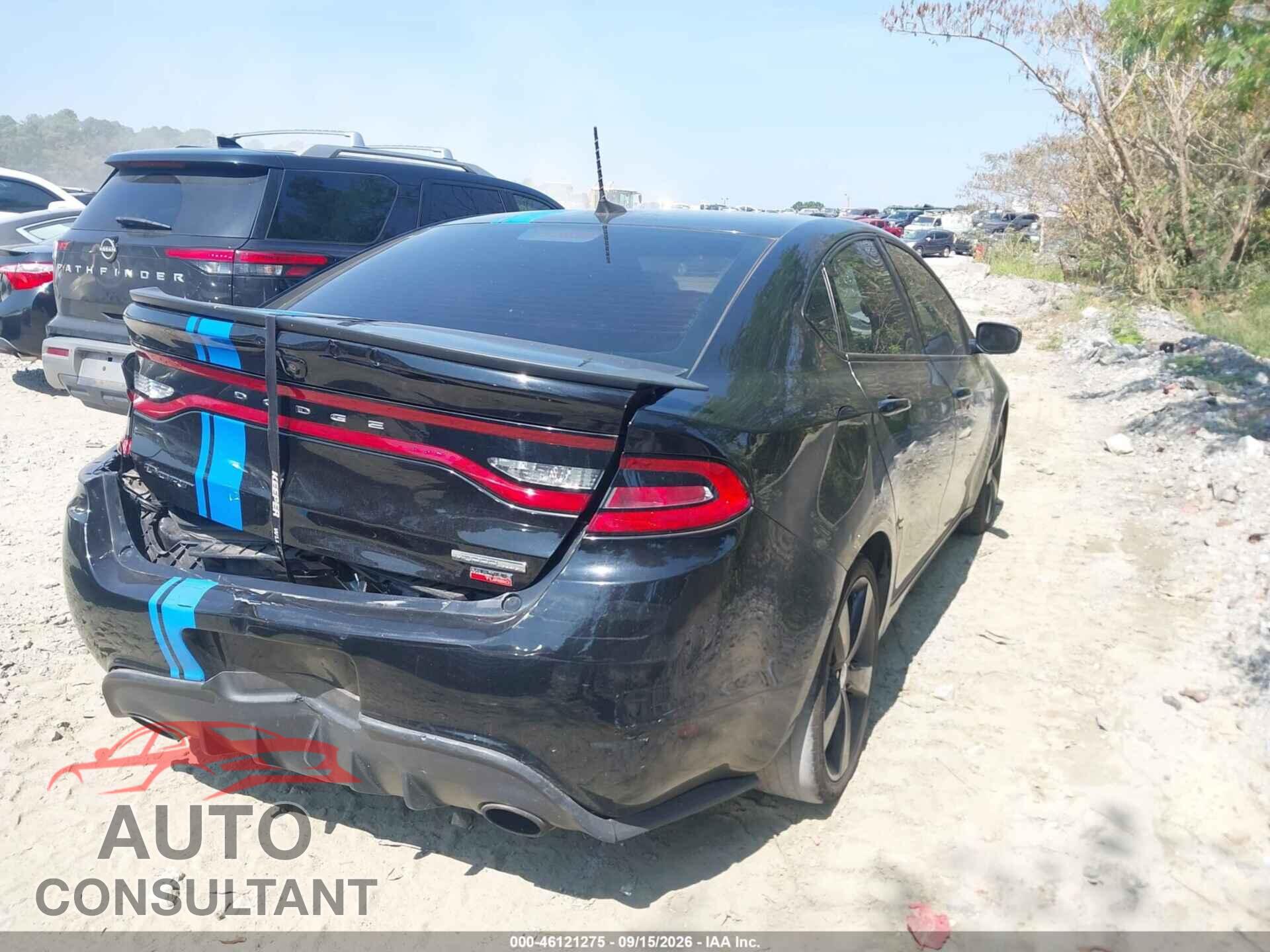 DODGE DART 2013 - 1C3CDFCH6DD320853