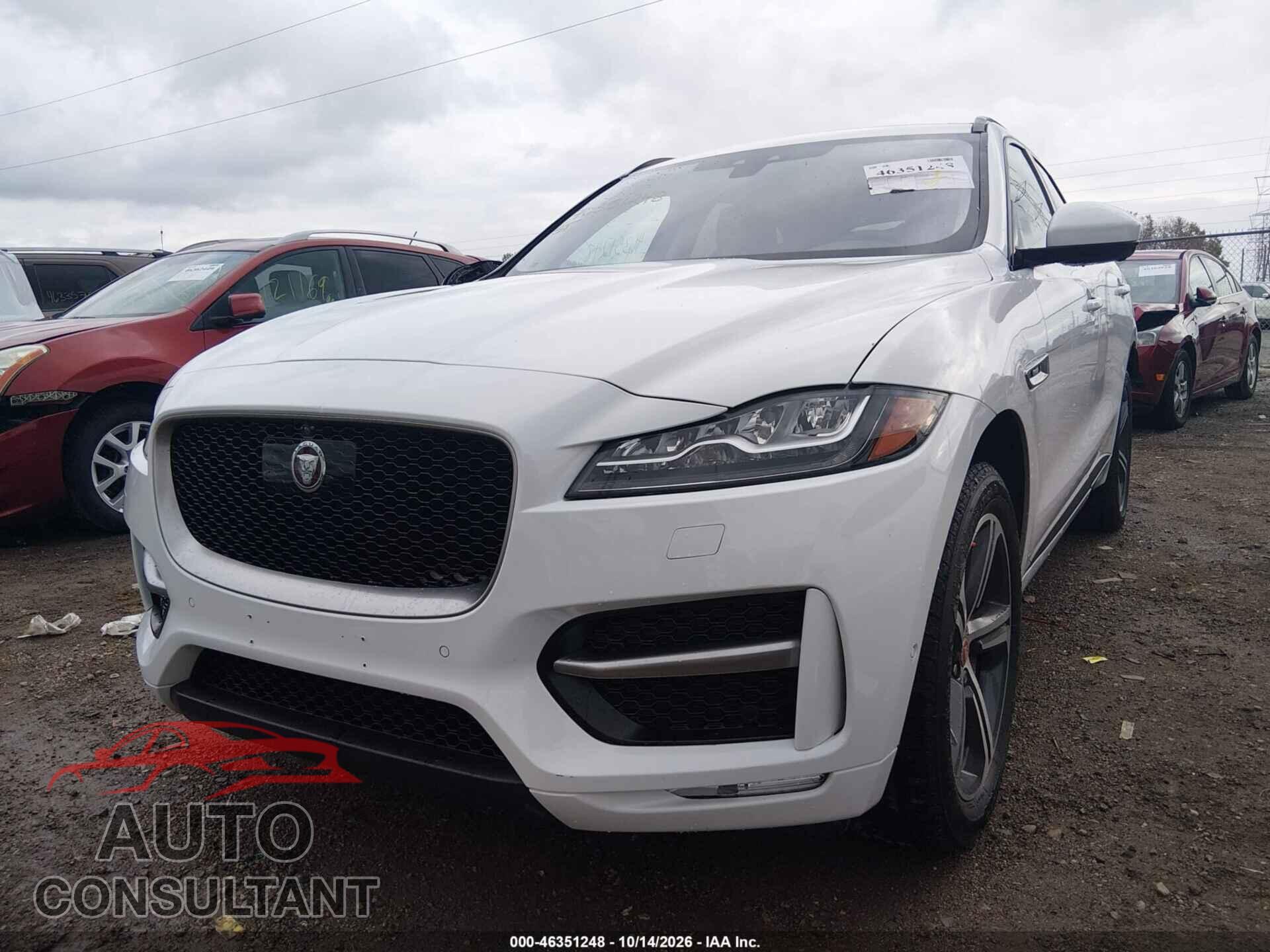 JAGUAR F-PACE 2017 - SADCL2BV7HA897675