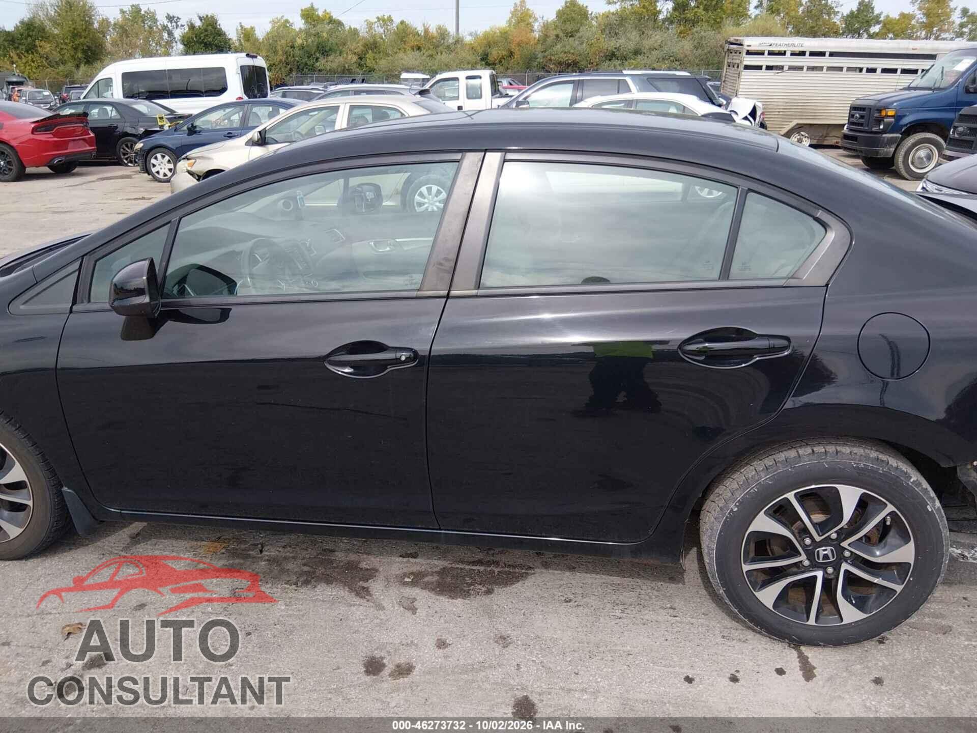 HONDA CIVIC 2013 - 19XFB2F94DE092667