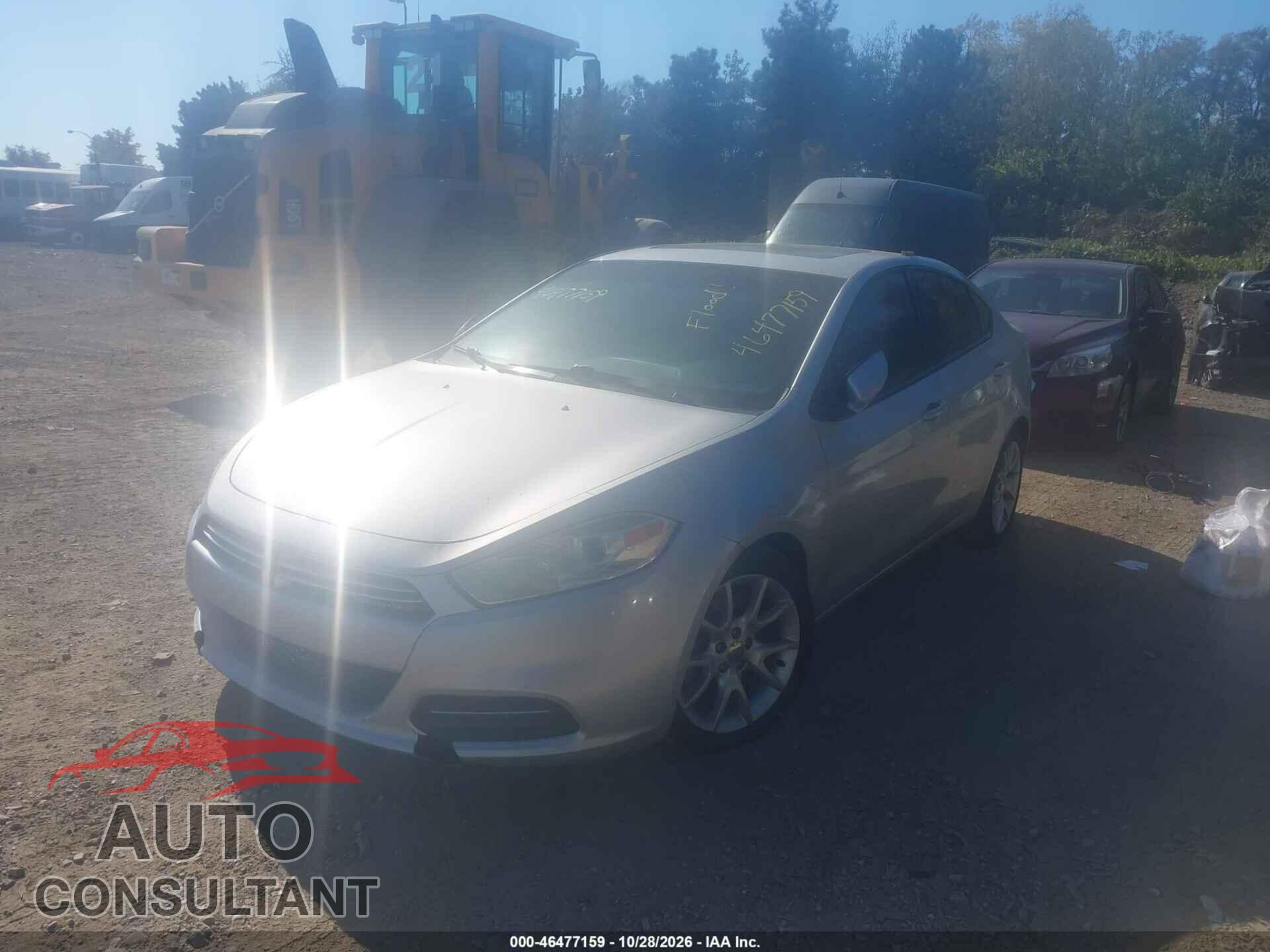 DODGE DART 2013 - 1C3CDFBA6DD270640