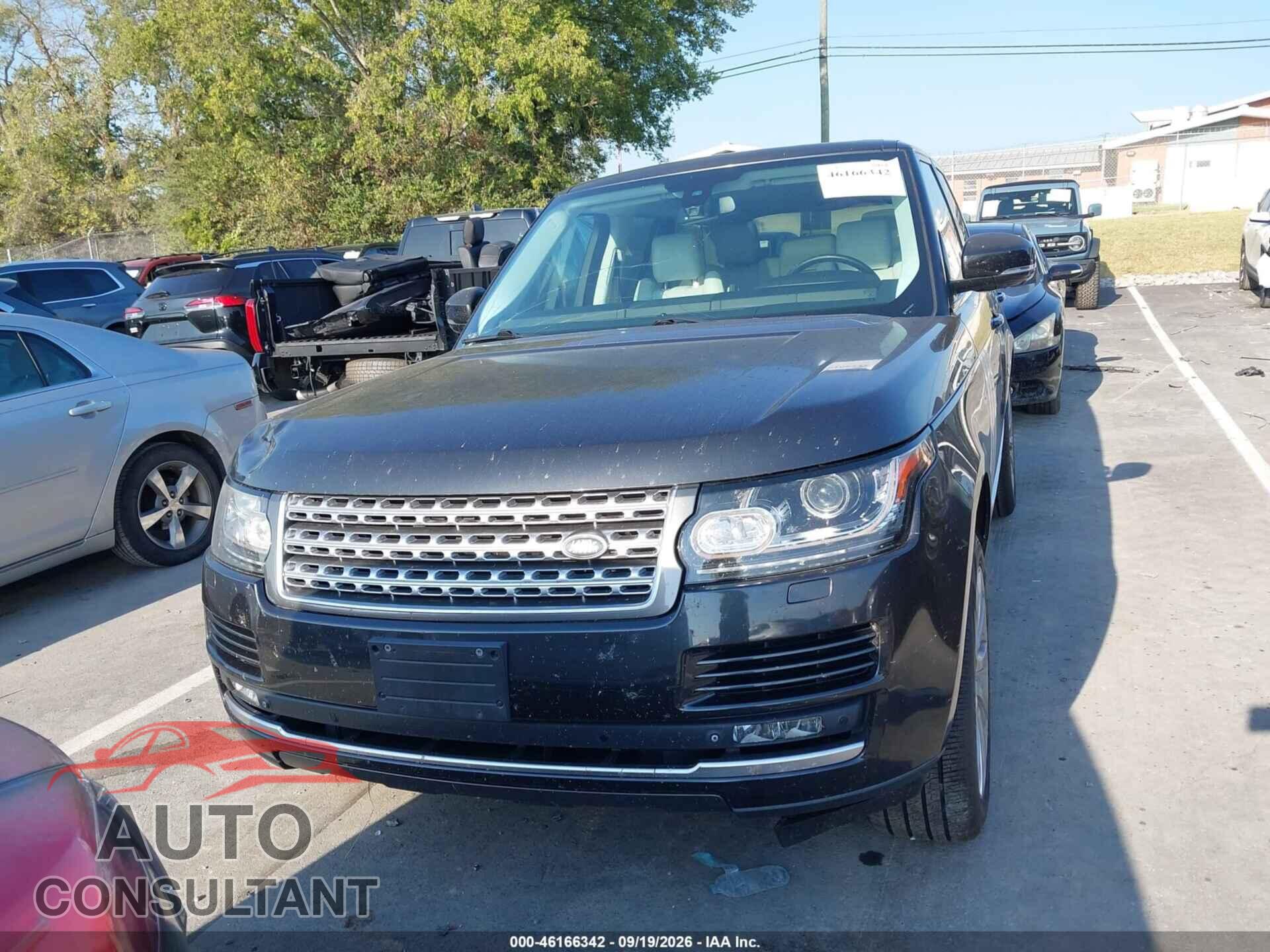 LAND ROVER RANGE ROVER 2015 - SALGS2TF1FA203737
