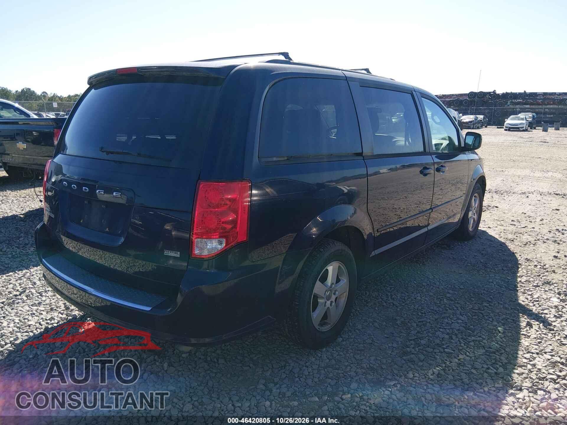 DODGE GRAND CARAVAN 2013 - 2C4RDGCG2DR611706