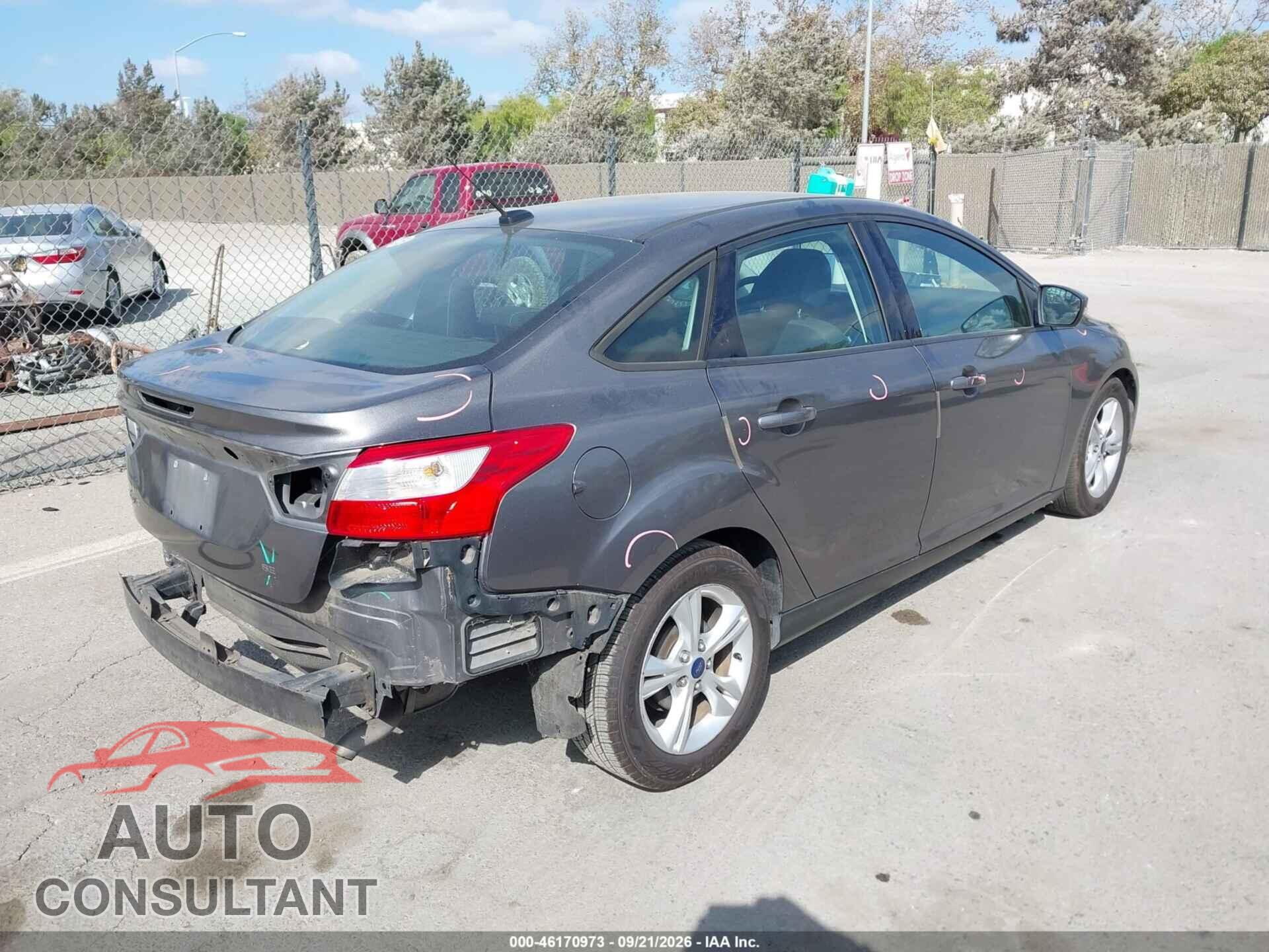 FORD FOCUS 2014 - 1FADP3F21EL300178