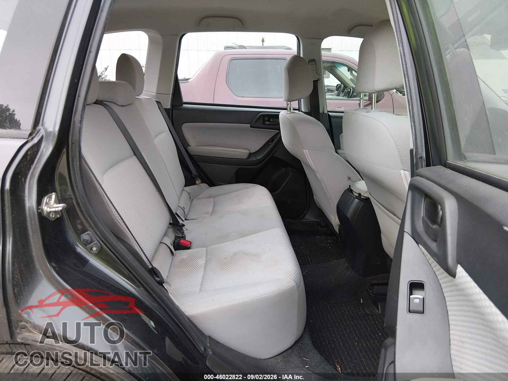 SUBARU FORESTER 2018 - JF2SJABC2JH456492