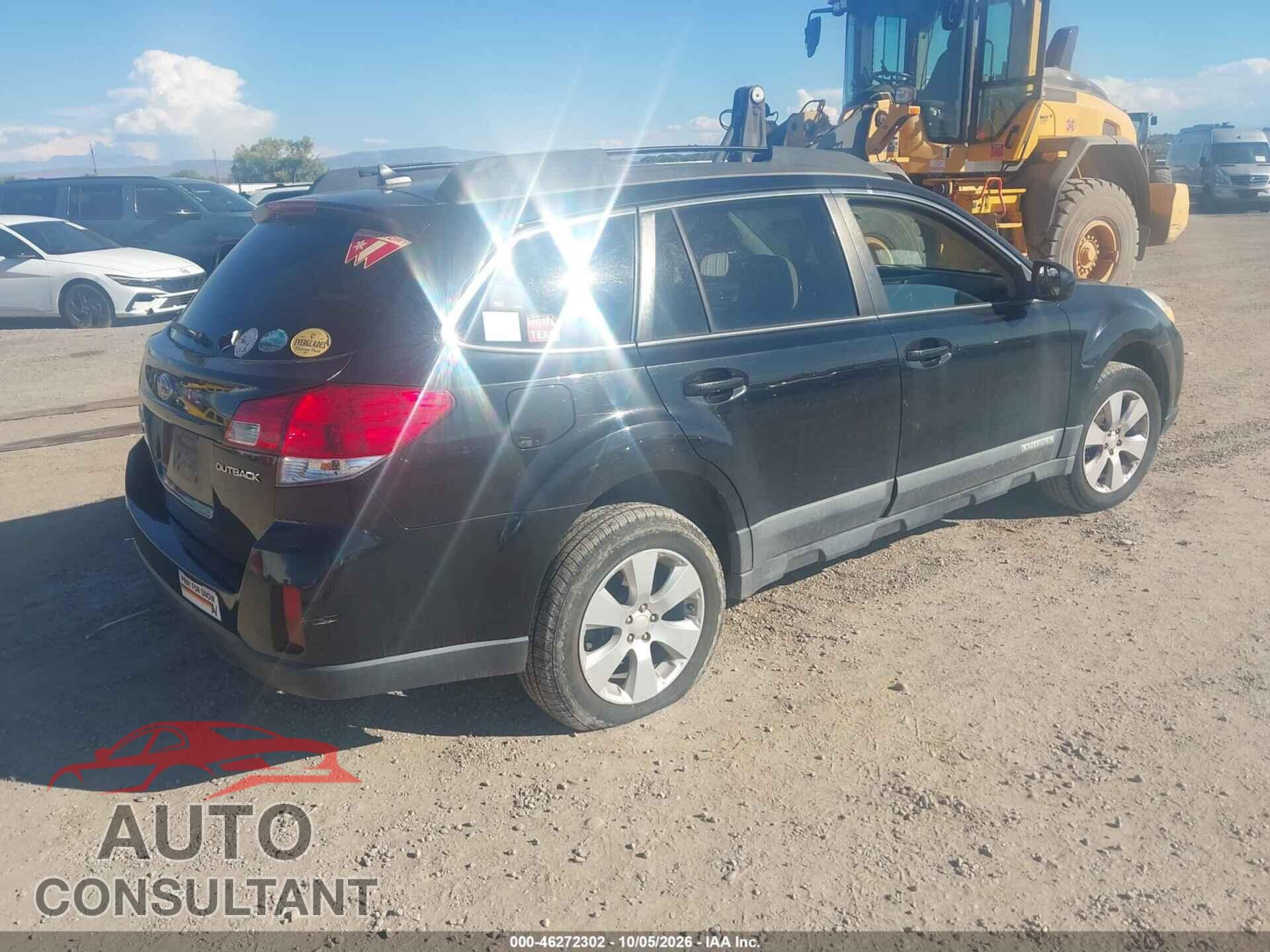 SUBARU OUTBACK 2011 - 4S4BRCHC0B1318448