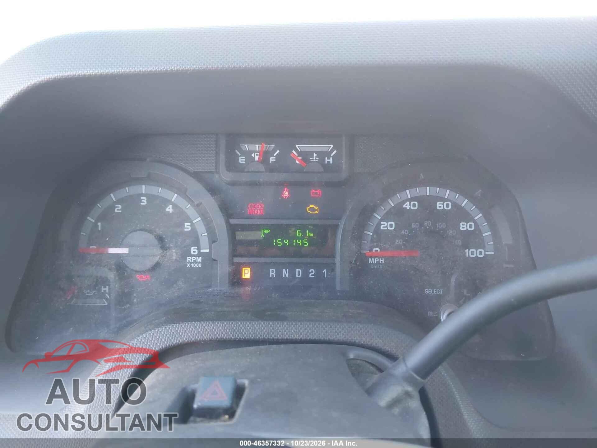 FORD E-150 2010 - 1FTNE1EL7ADA47018