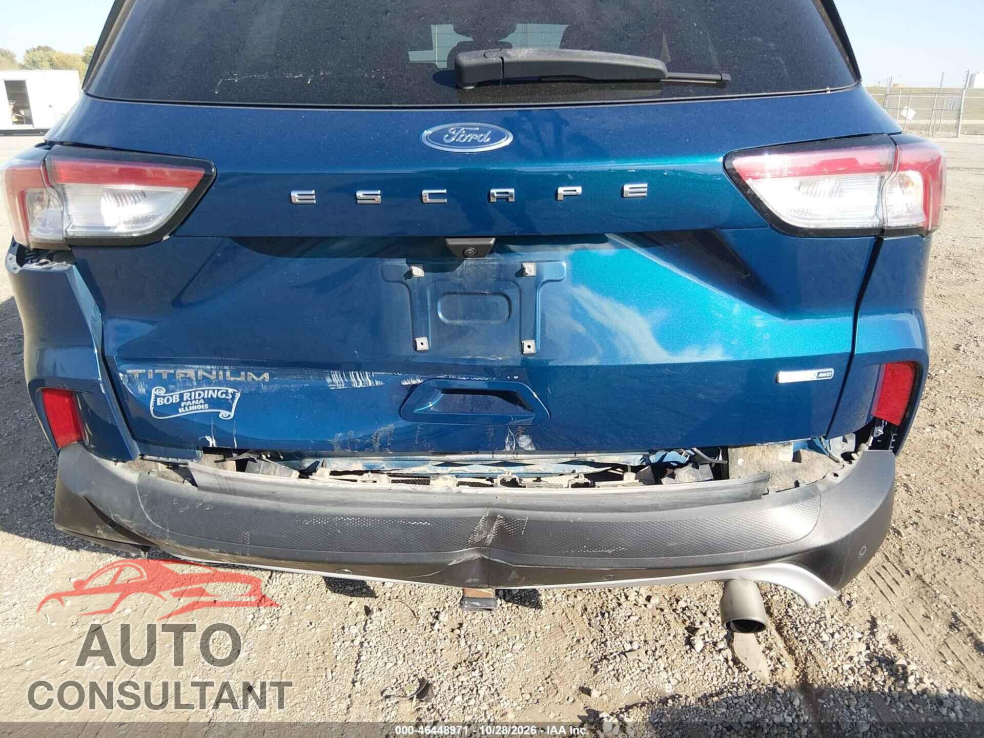 FORD ESCAPE 2020 - 1FMCU9J9XLUA52893