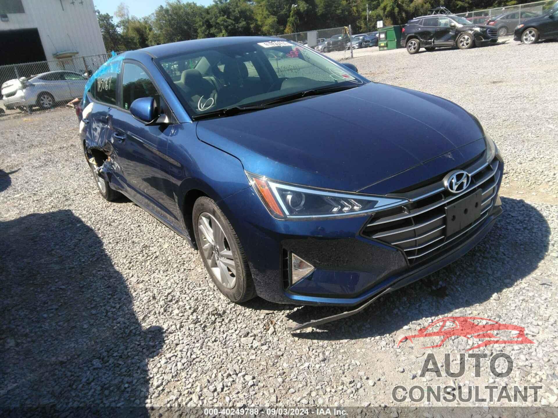 HYUNDAI ELANTRA 2020 - 5NPD84LF1LH578651