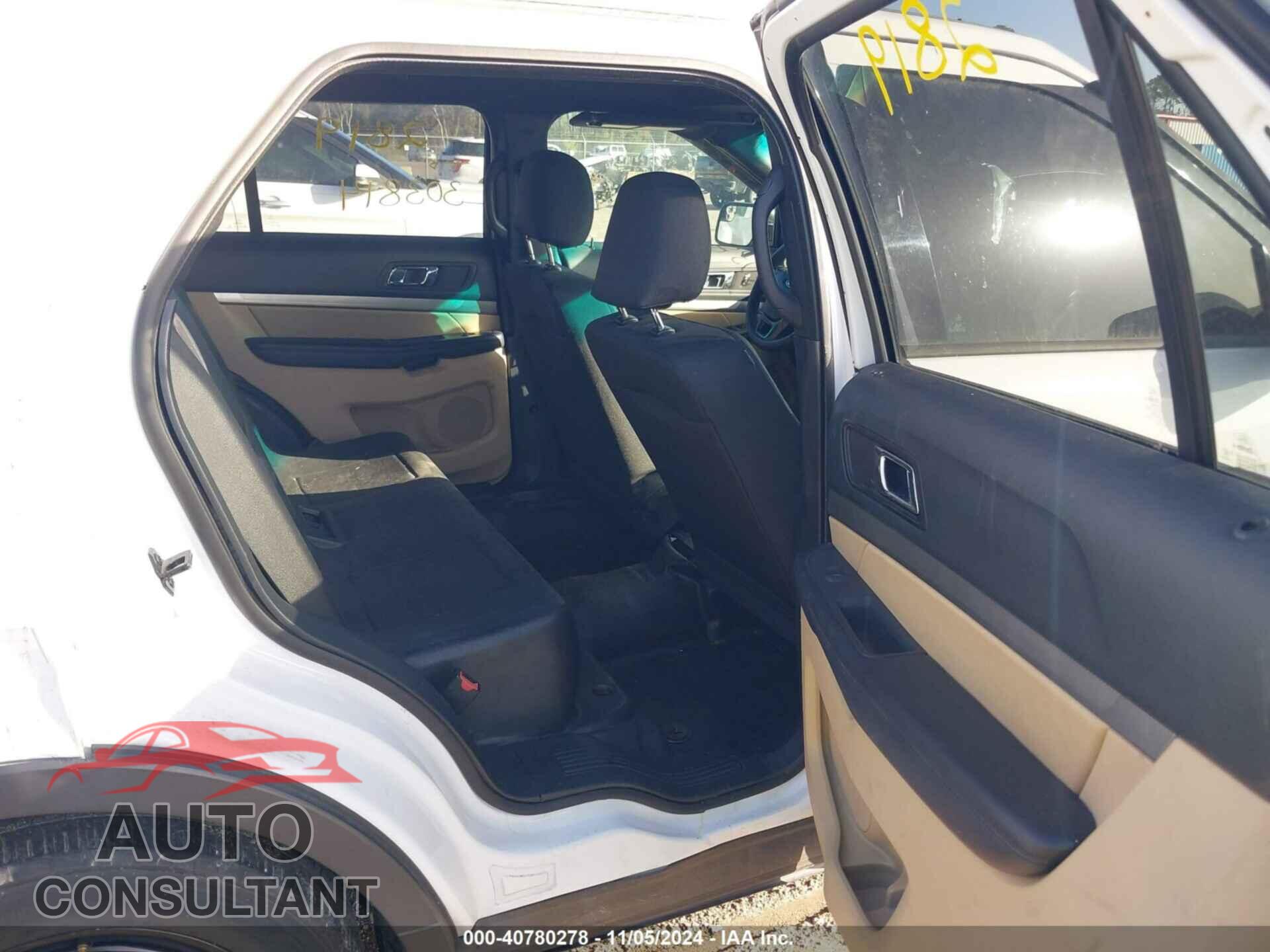 FORD POLICE INTERCEPTOR UTILITY 2018 - 1FM5K8AR8JGB59347
