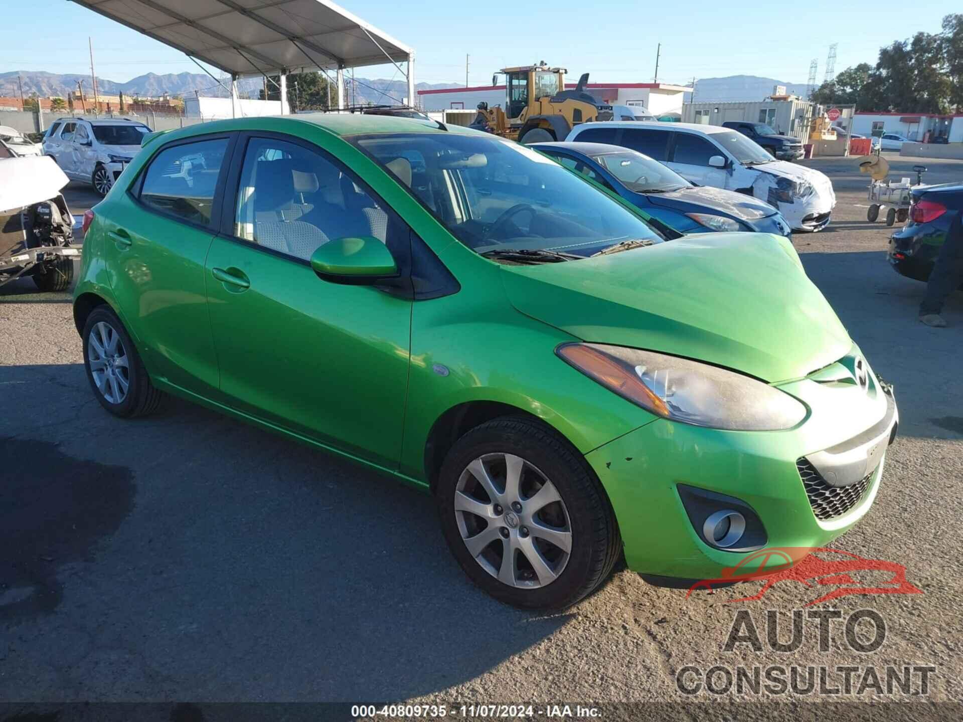 MAZDA MAZDA2 2011 - JM1DE1HY0B0114747