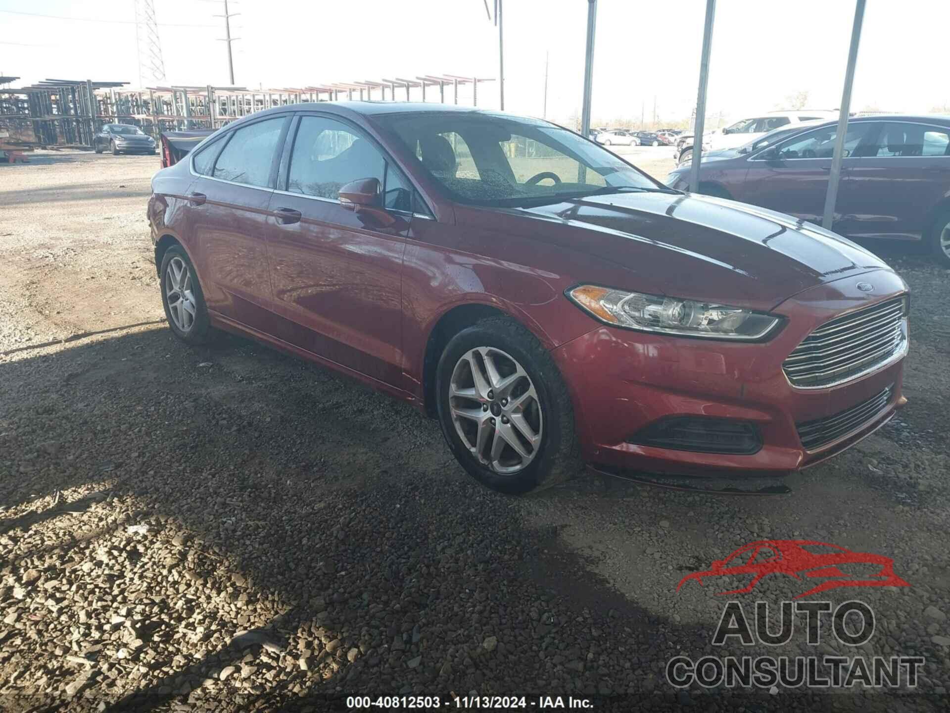 FORD FUSION 2013 - 3FA6P0H75DR224738