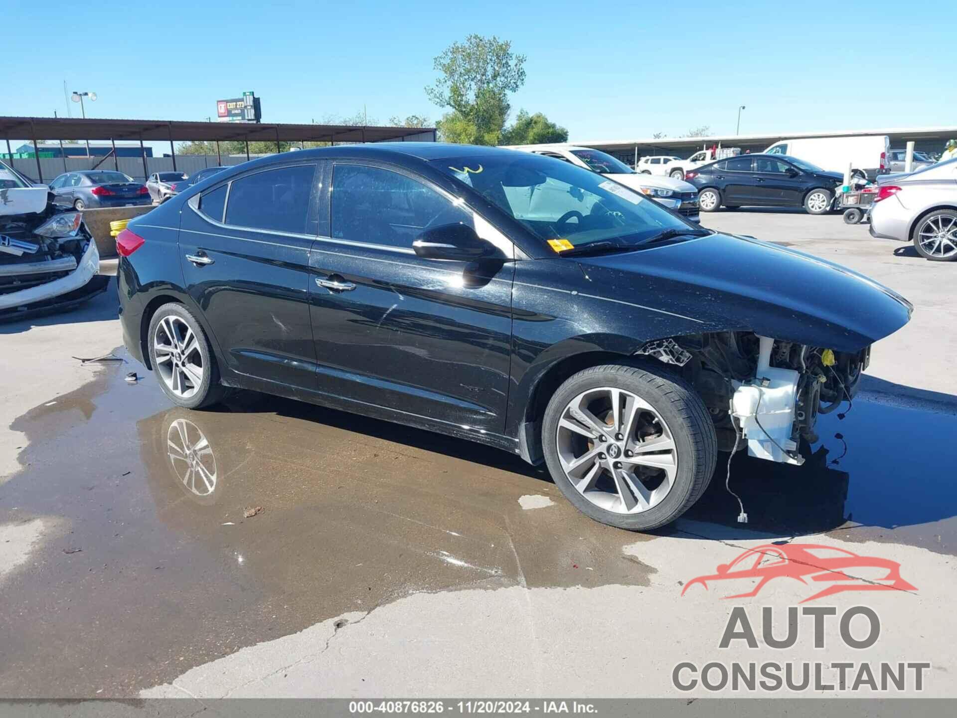 HYUNDAI ELANTRA 2017 - 5NPD84LF6HH038770