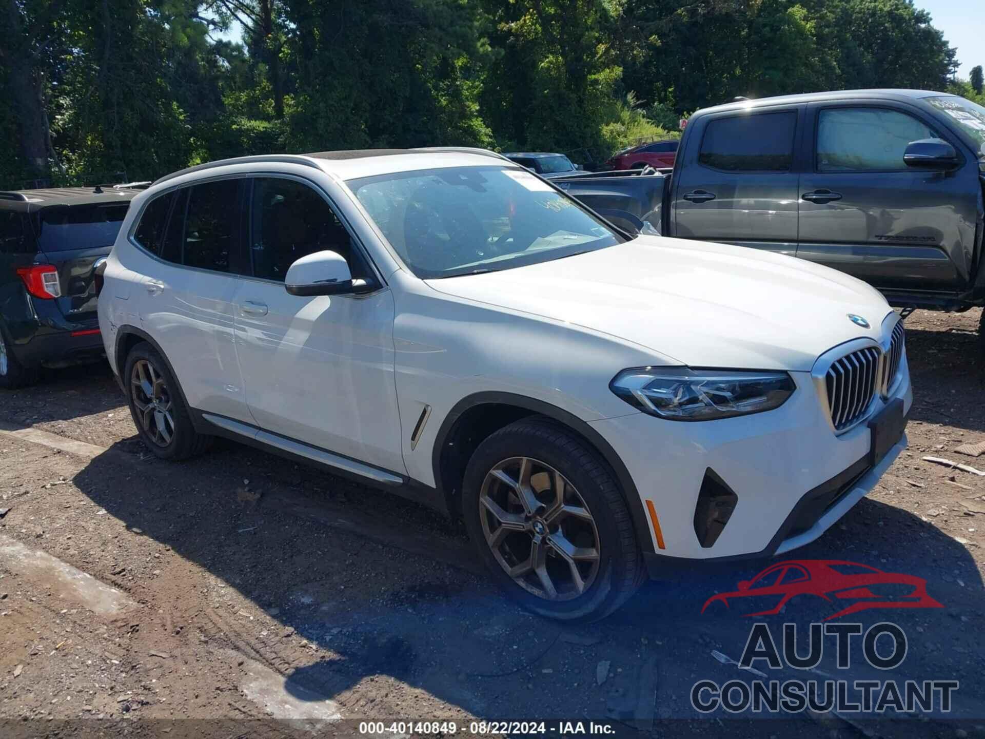 BMW X3 2022 - 5UX53DP08N9K87454