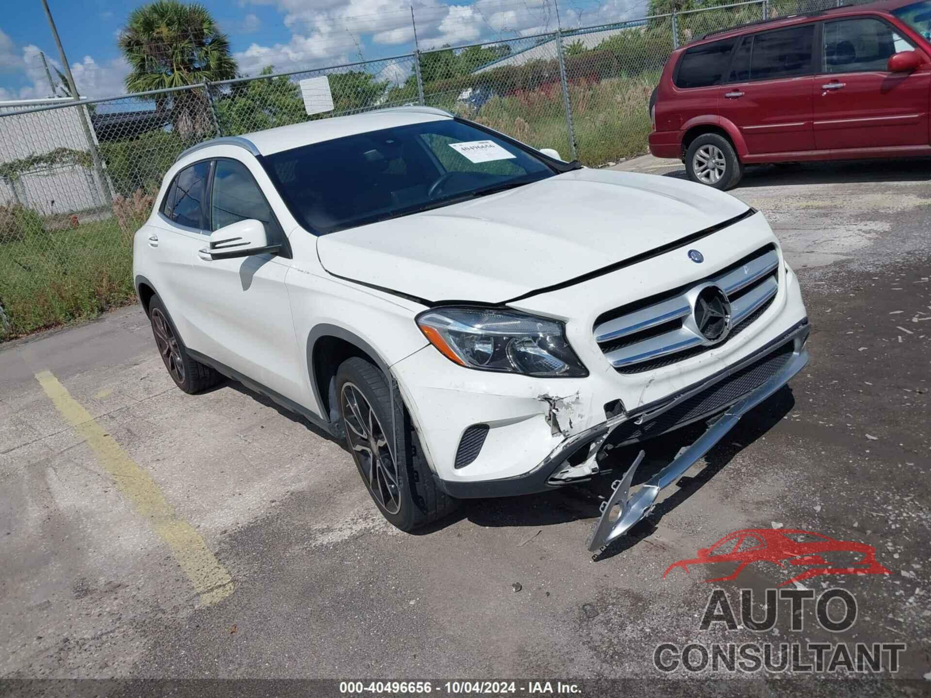 MERCEDES-BENZ GLA 250 2016 - WDCTG4GB8GJ221934