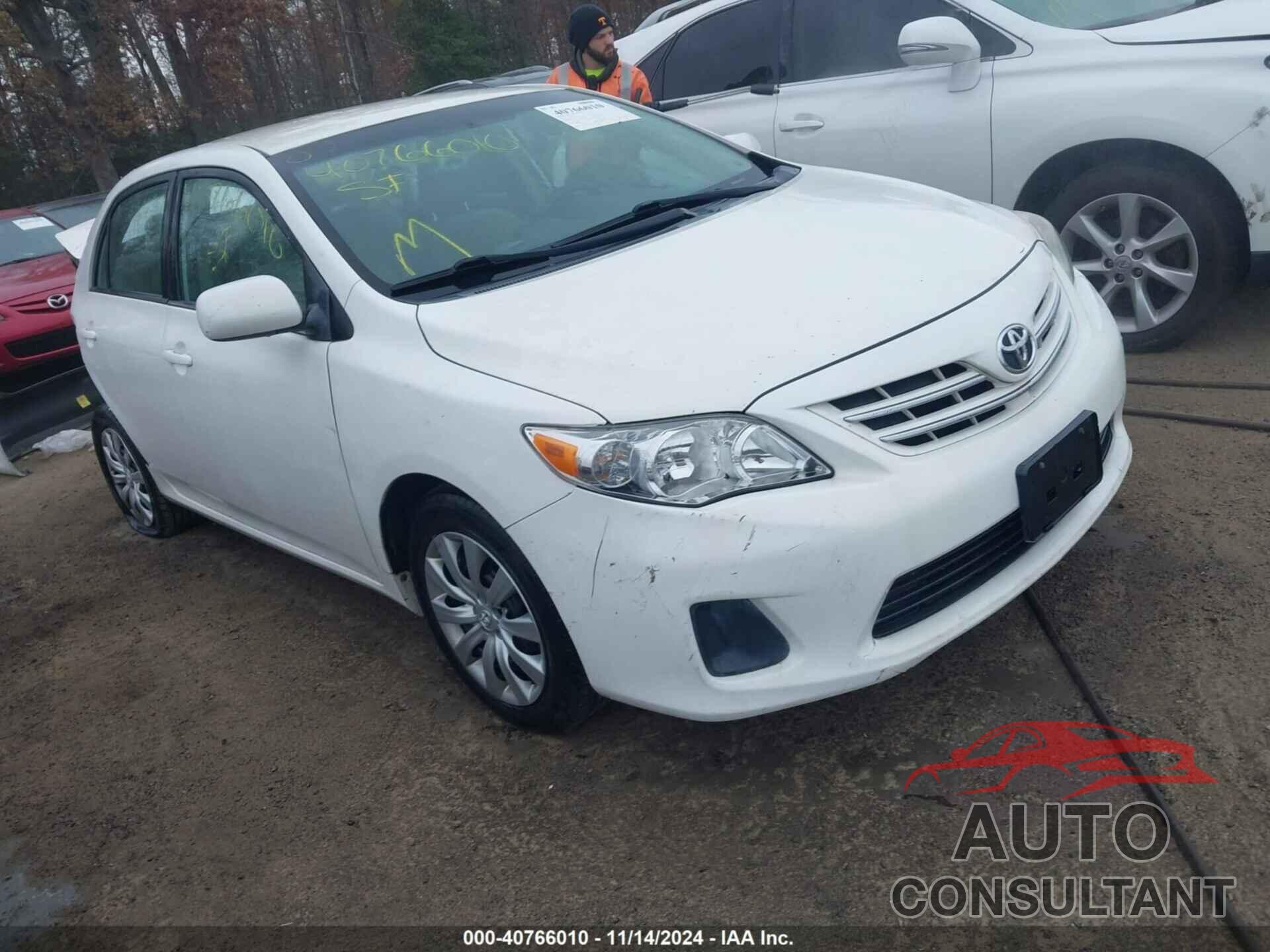 TOYOTA COROLLA 2013 - 2T1BU4EE1DC953708