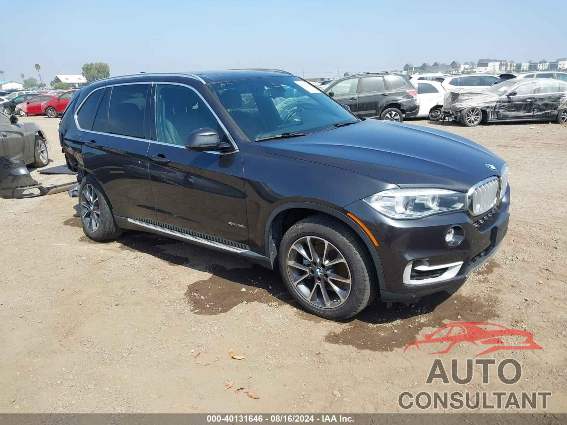 BMW X5 2018 - 5UXKR0C55JL076382