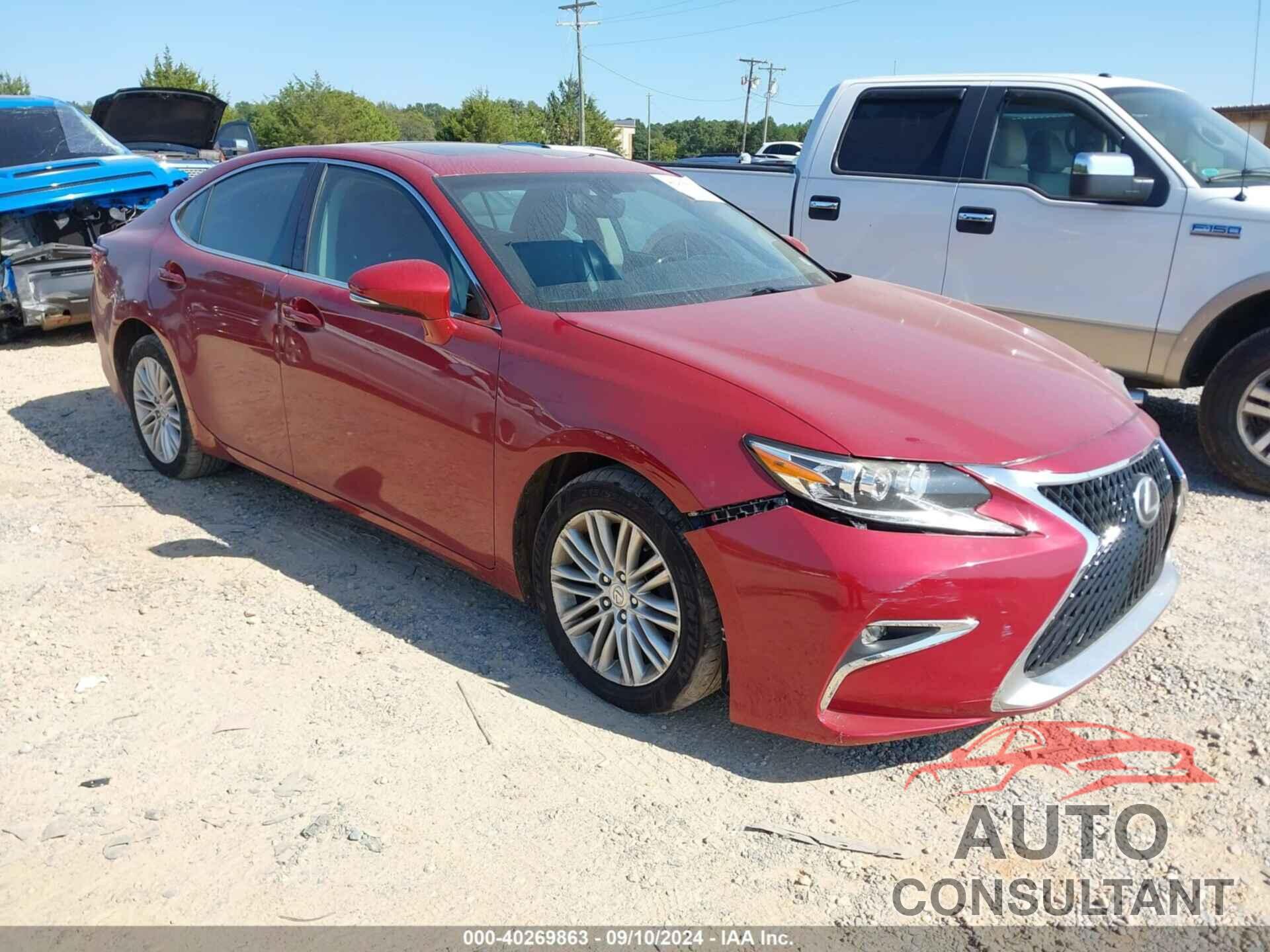 LEXUS ES 350 2016 - 58ABK1GG8GU013775