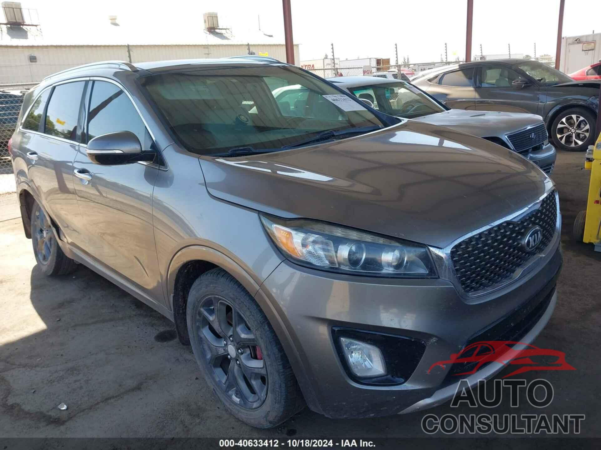 KIA SORENTO 2016 - 5XYPK4A51GG046838