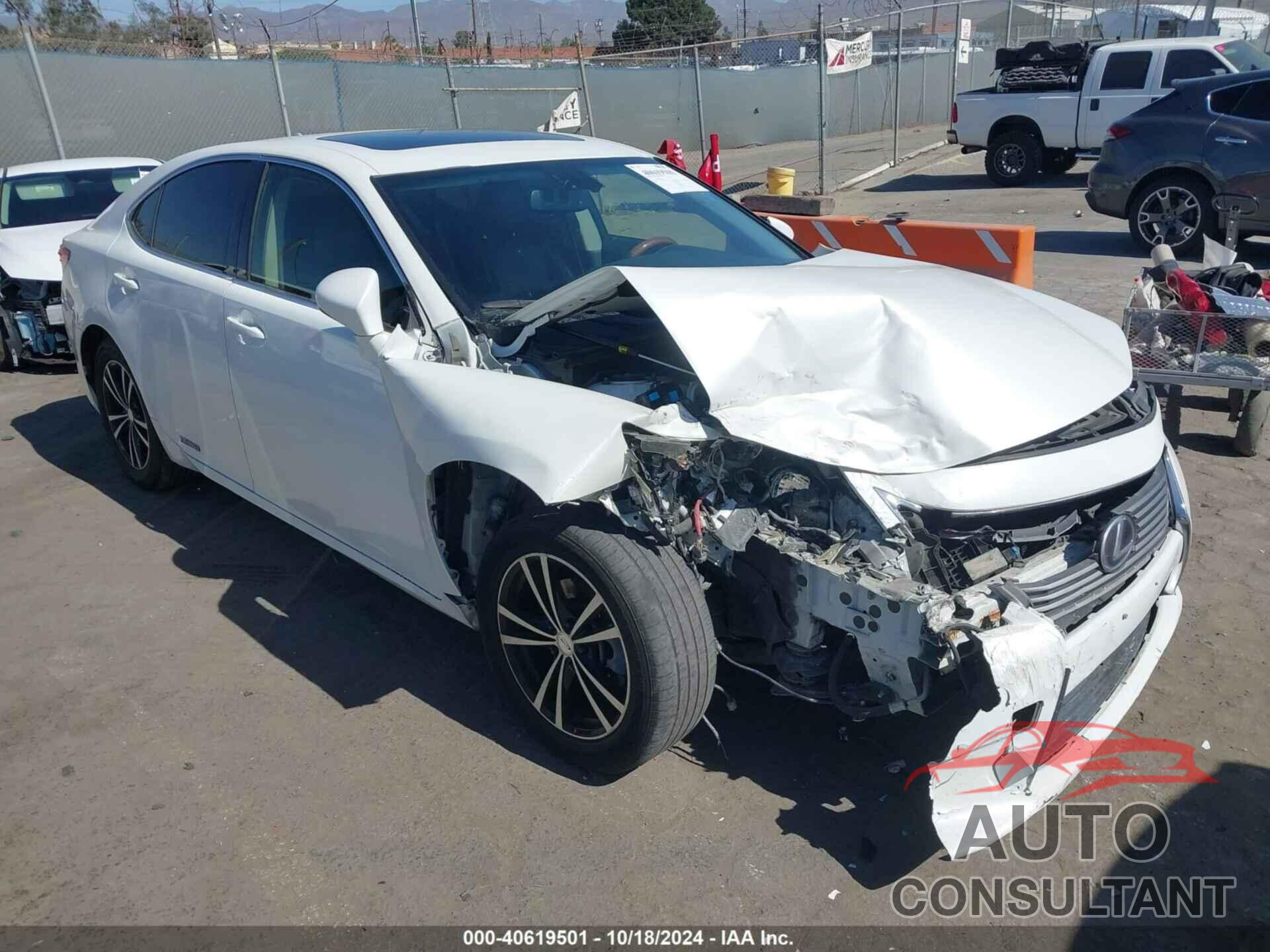 LEXUS ES 300H 2013 - JTHBW1GG8D2000515