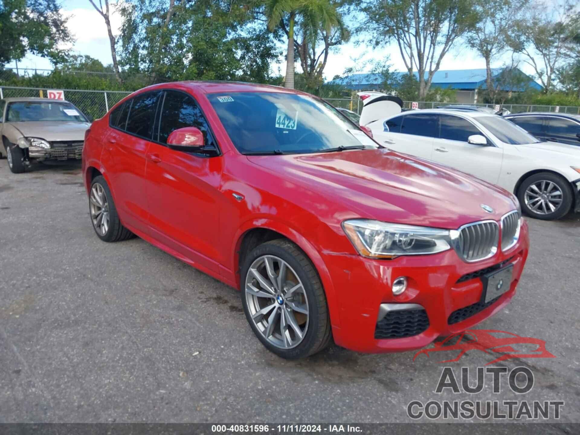 BMW X4 2017 - 5UXXW7C54H0U25146